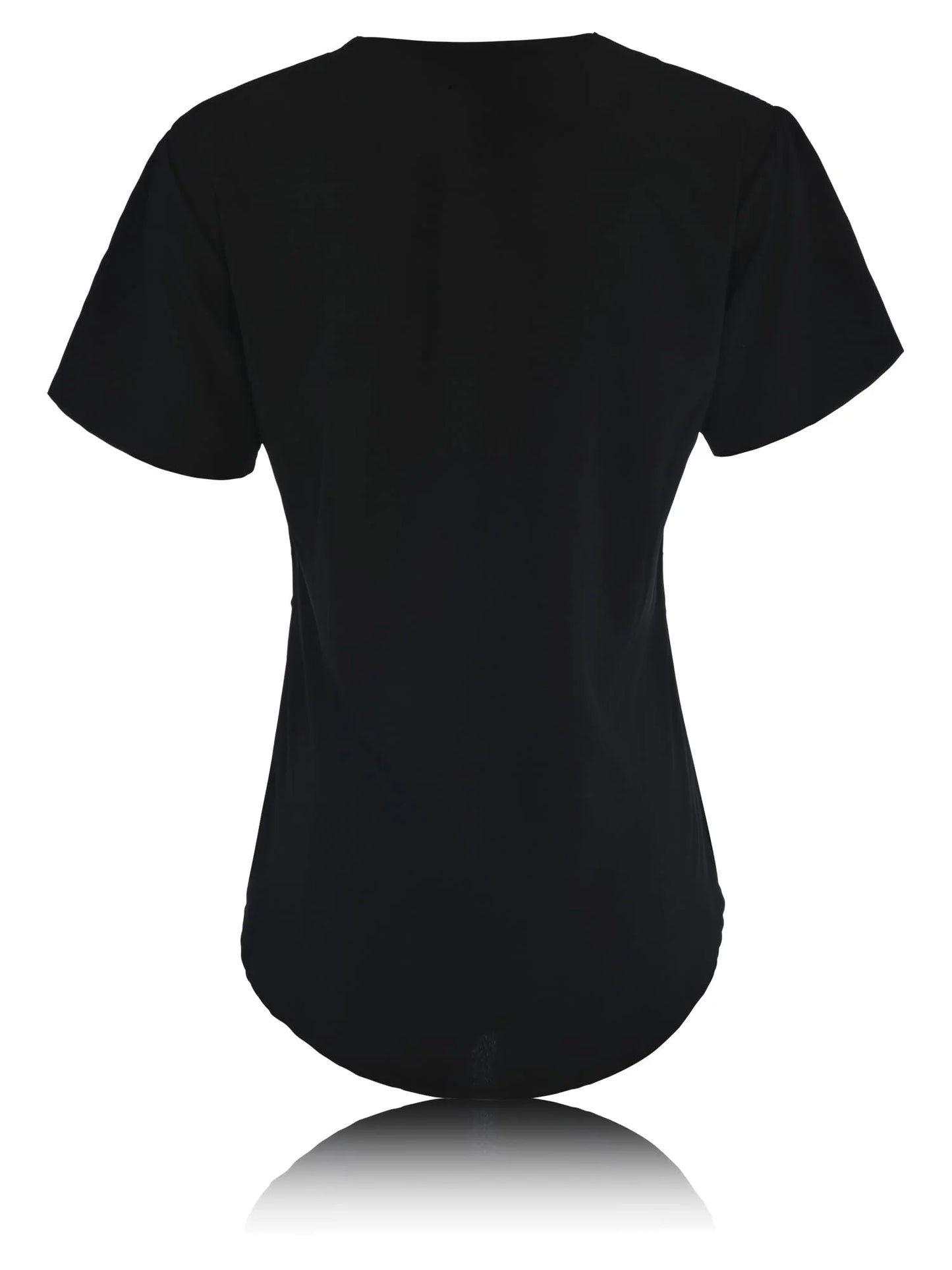 JEFFRICO Scrubs For Women Short Sleeve Zipper Front V-Neck Top 2 Pockets