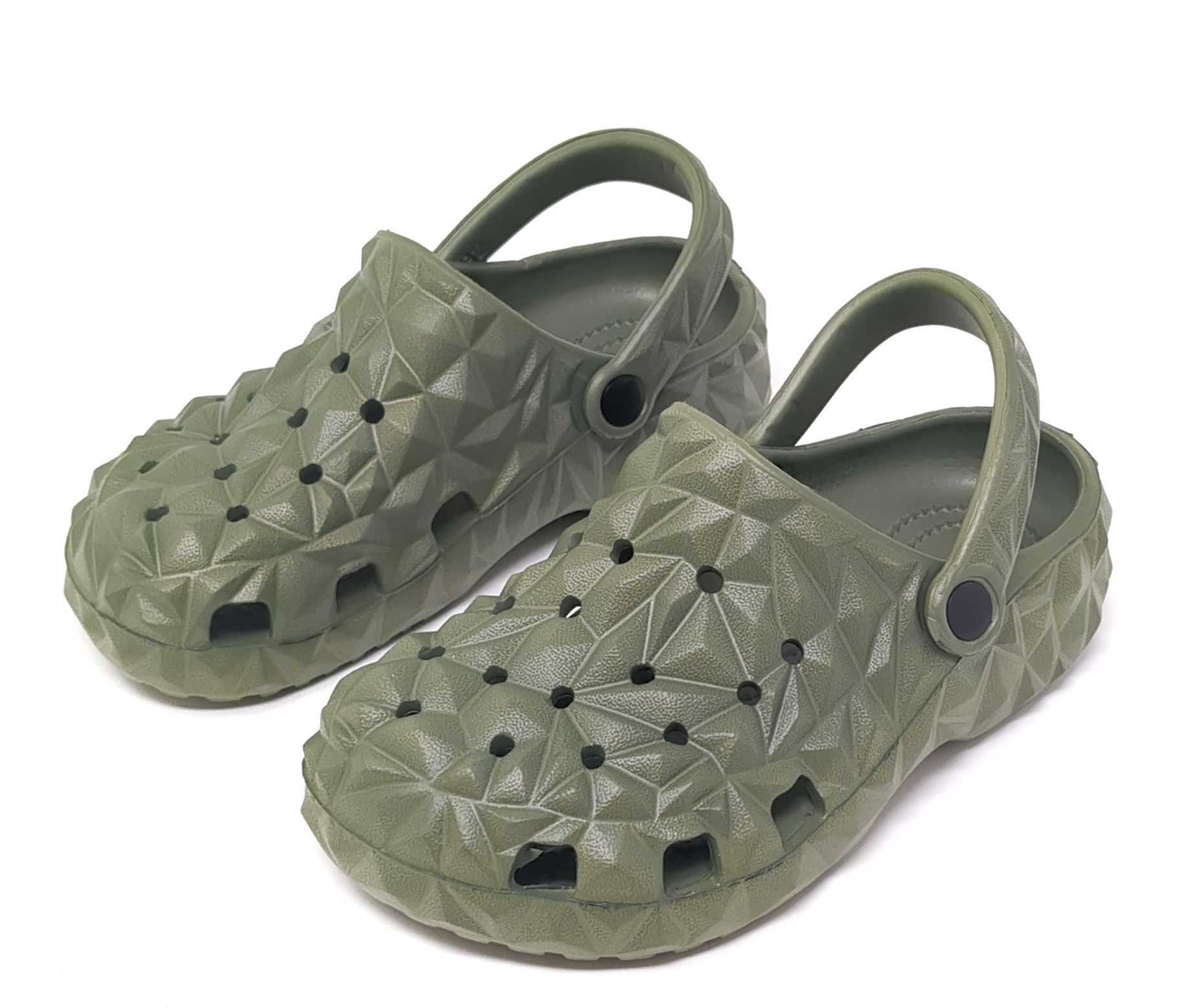 JEFFRICO Boys Lightweight Clogs Slip On Garden Shoes Breathable EVA Kids Shoes for Beach Pool and Outdoor Play