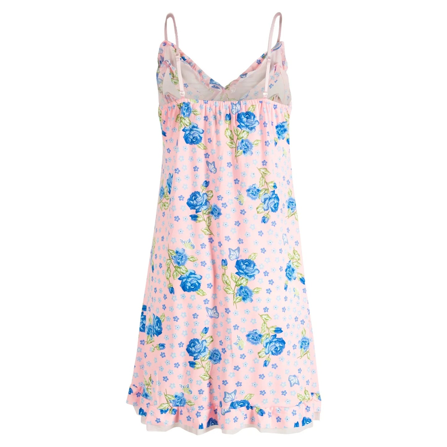 JEFFRICO Womens Sleeveless Nightgowns Sleepwear Soft Pajama Dress Nightshirts