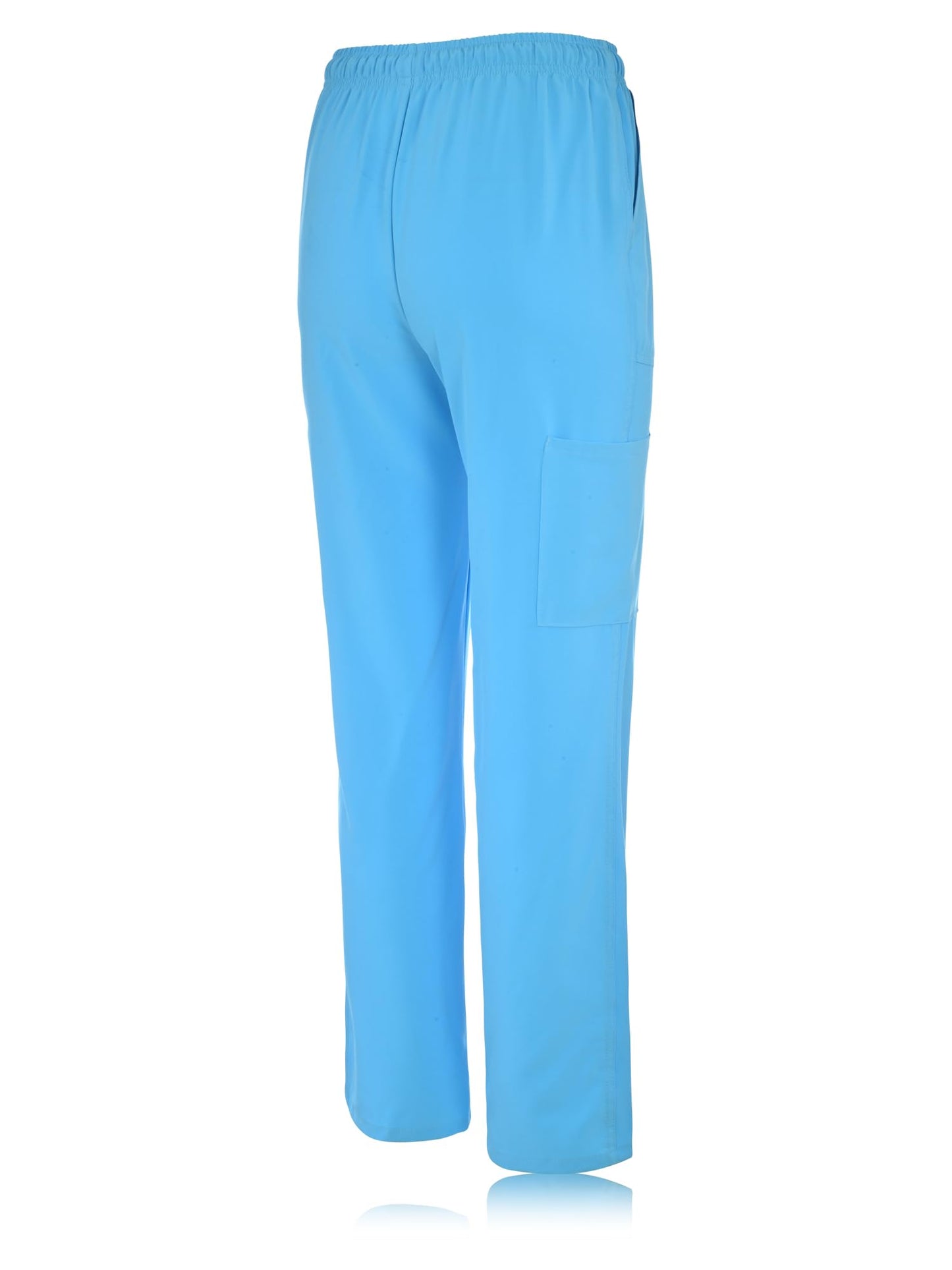 JEFFRICO Scrubs For Women Straight Leg Cargo Pants Lightweight Slim Fit 4 Way Stretch Soft Scrub Pants
