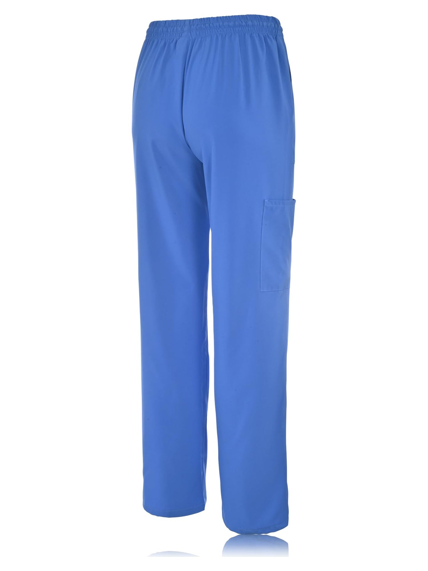 JEFFRICO Scrubs For Women Straight Leg Cargo Pants Lightweight Slim Fit 4 Way Stretch Soft Scrub Pants