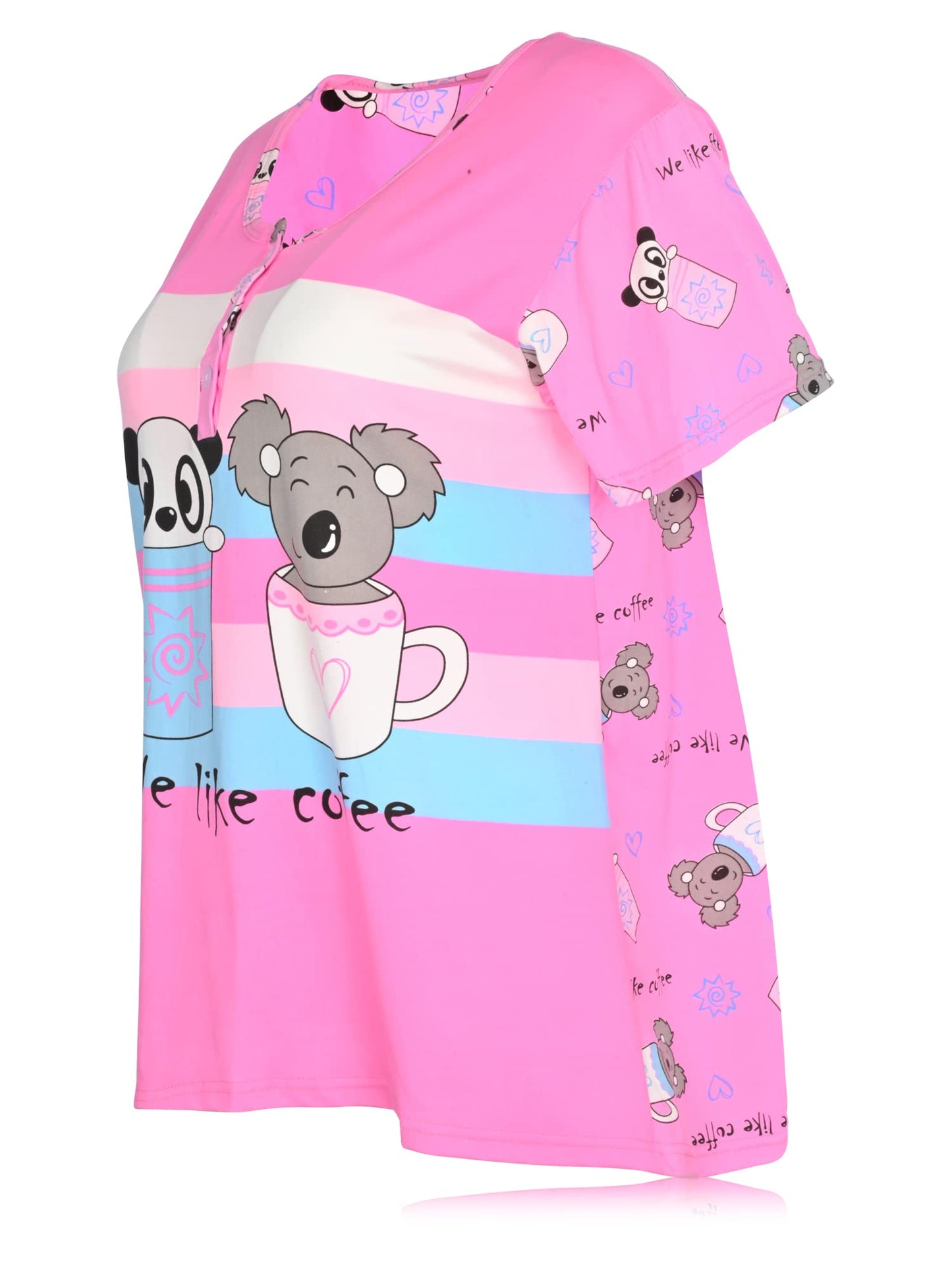 JEFFRICO Womens Pajamas For Women Capri Set Sleepwear Soft Pajamas