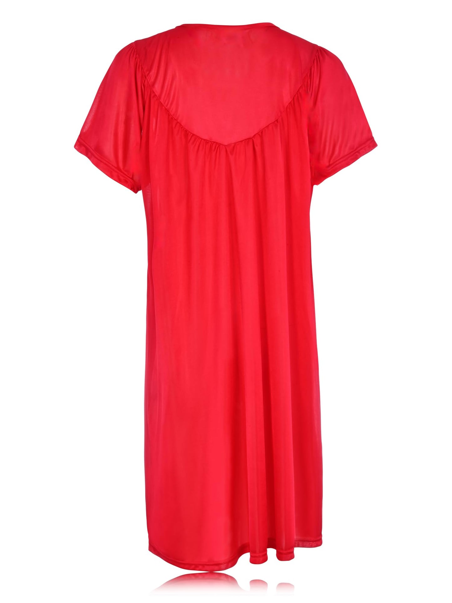 JEFFRICO Womens Short Sleeve Nightgowns Sleepwear Soft Pajama Dress Nightshirts