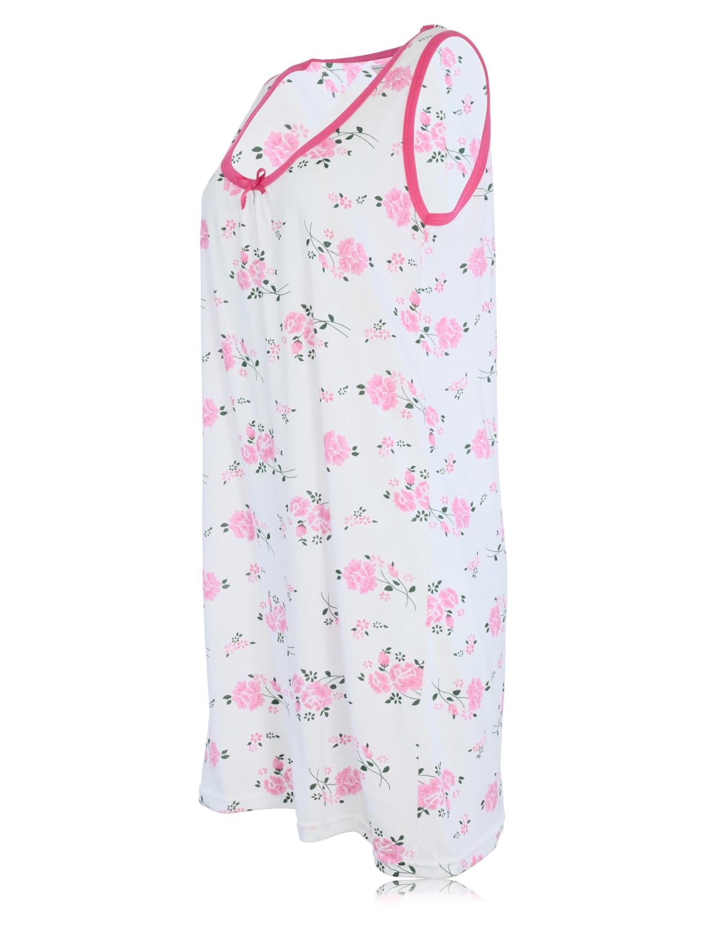 JEFFRICO Womens Sleeveless Nightgowns Sleepwear Soft Pajama Dress Nightshirts