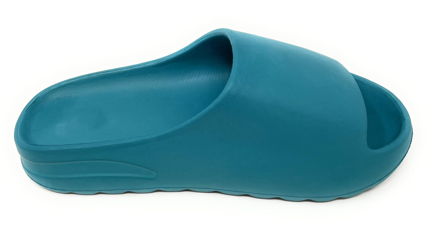 JEFFRICO Boys Comfort Sandals Kids Slip On Lightweight EVA Water Shower Pool Beach Sandals Slides
