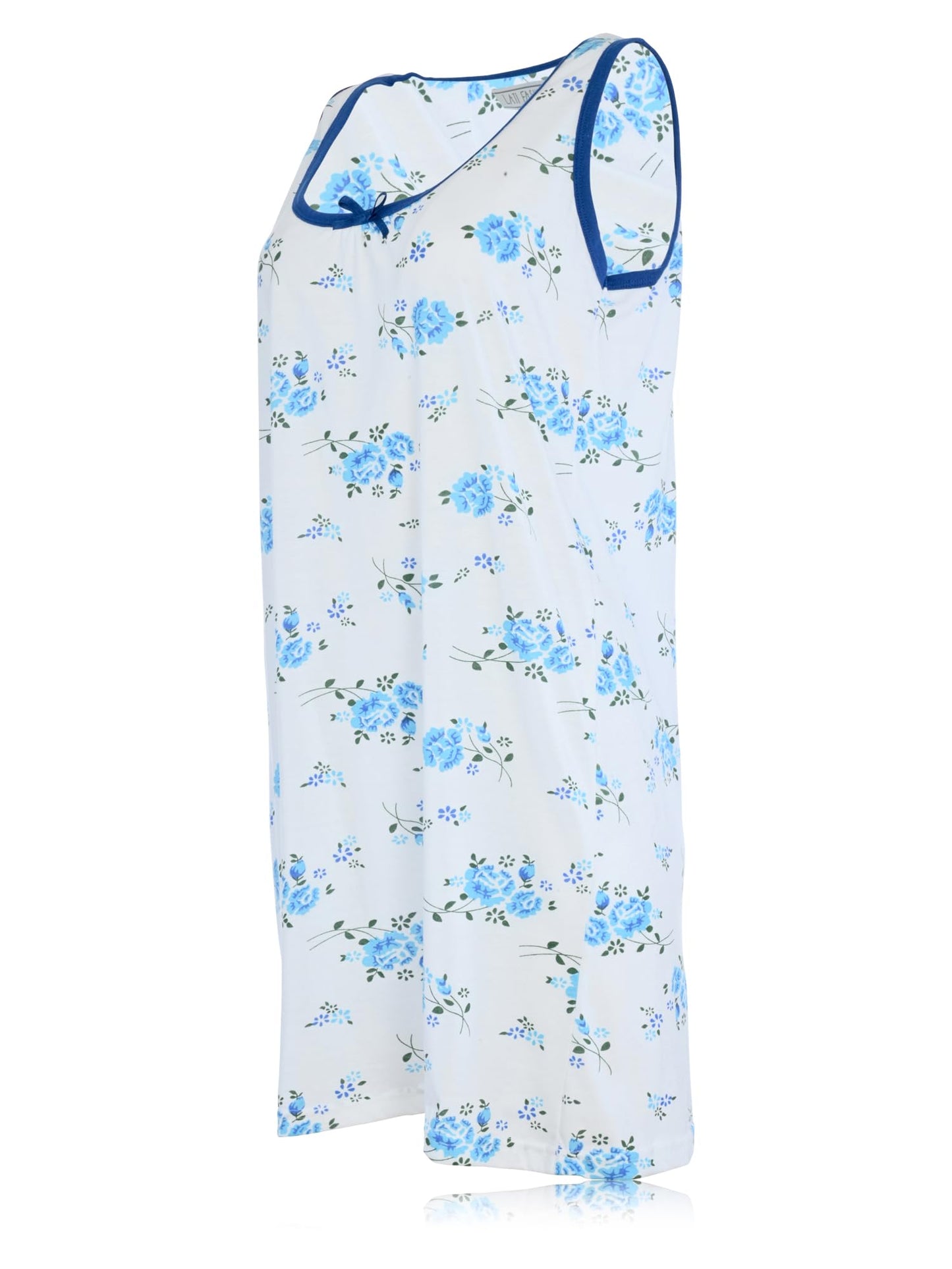 JEFFRICO Womens Sleeveless Nightgowns Sleepwear Soft Pajama Dress Nightshirts