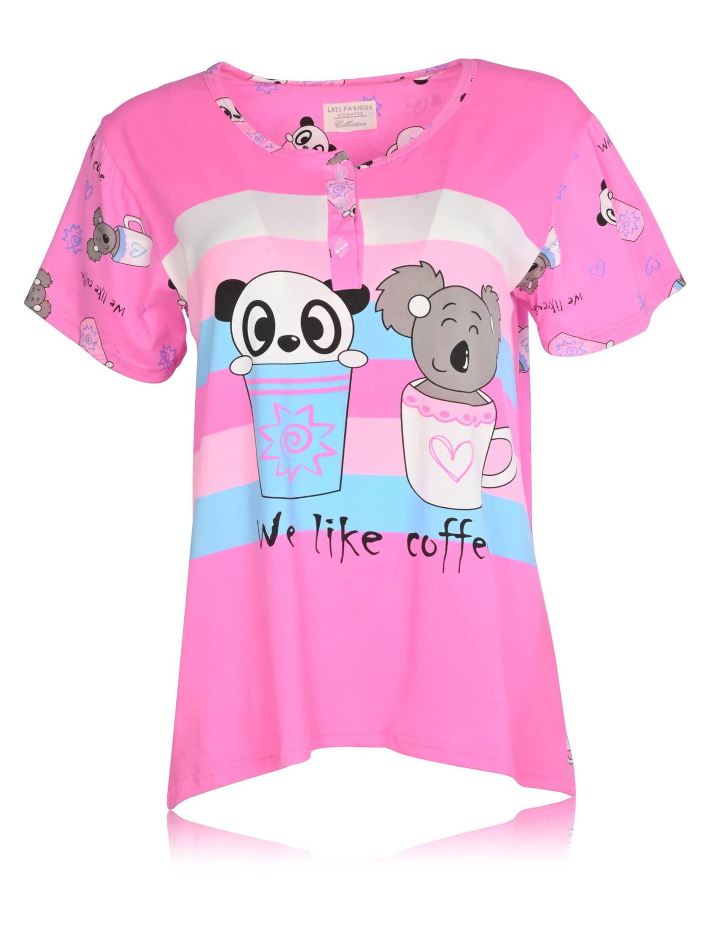 JEFFRICO Womens Pajamas For Women Capri Set Sleepwear Soft Pajamas