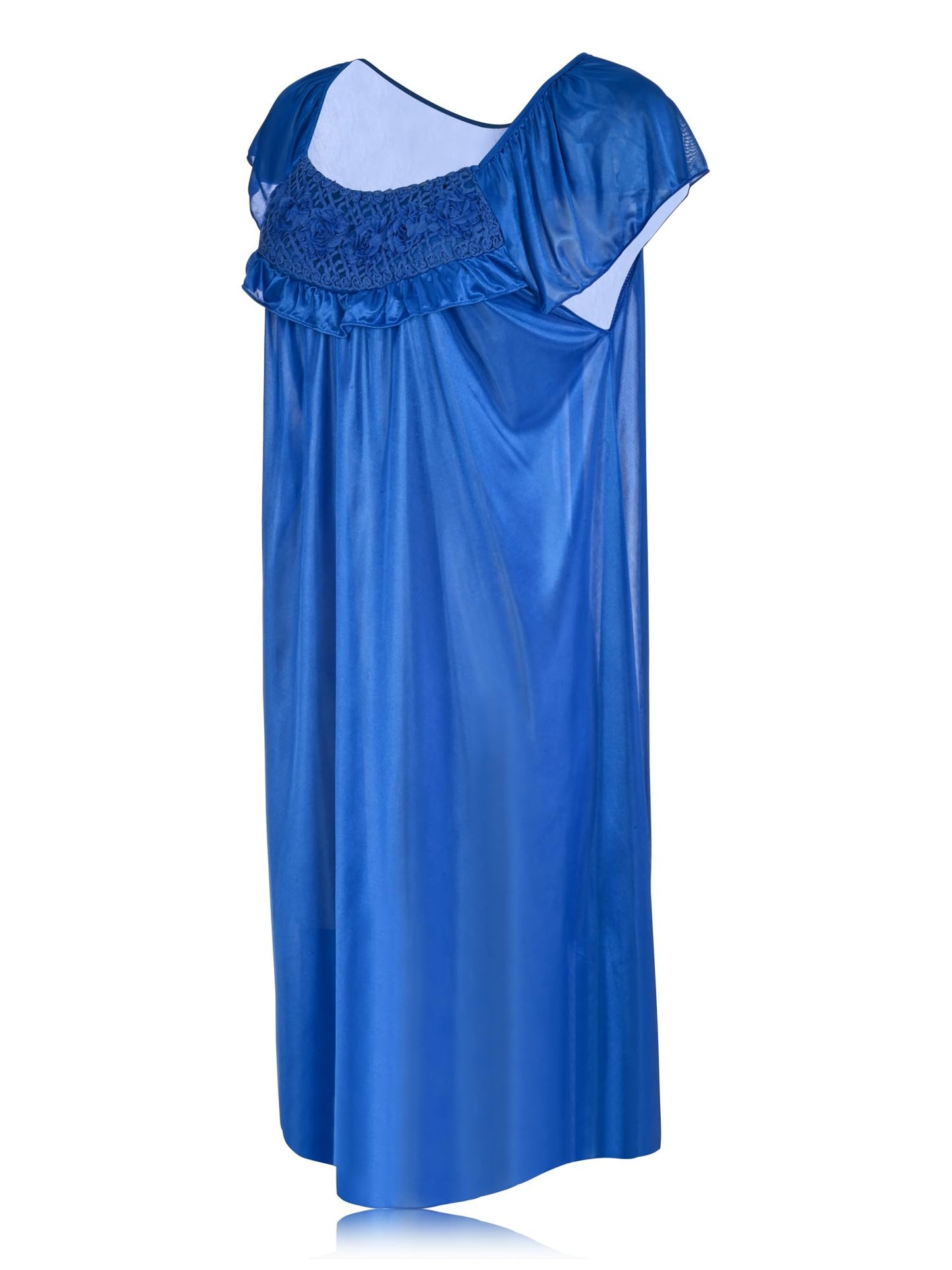 JEFFRICO Womens Short Sleeve Nightgowns Sleepwear Soft Pajama Dress Nightshirts