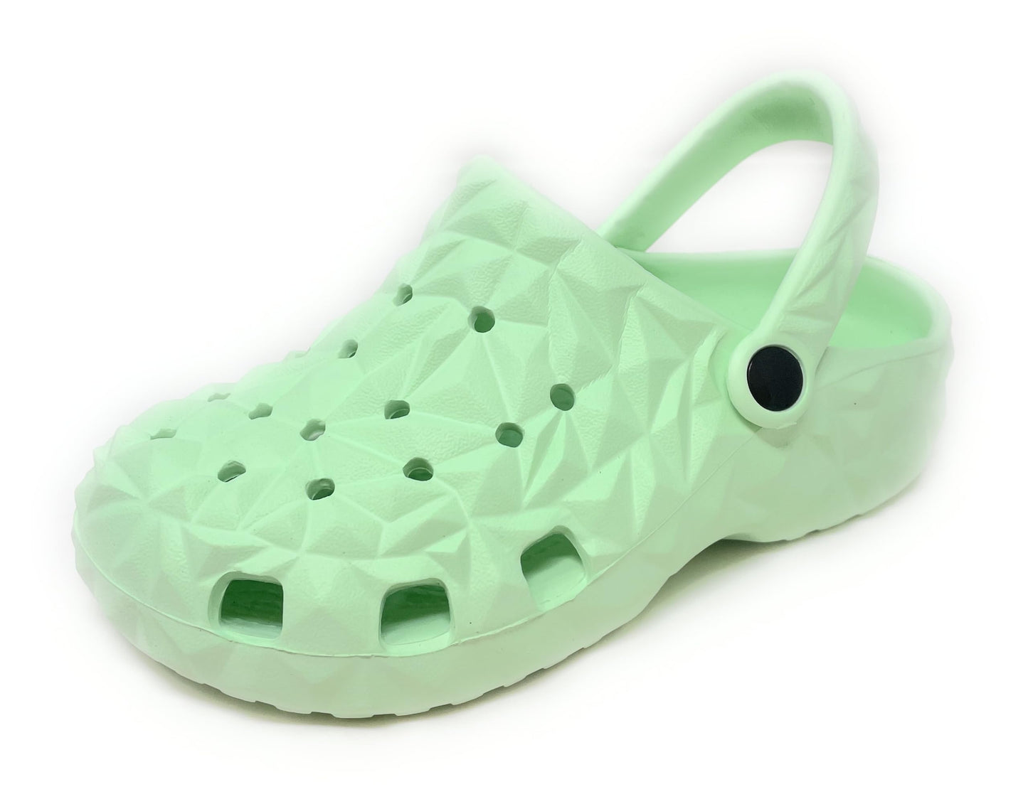 JEFFRICO Breathable Clogs for Kids Girls Garden Shoes Swim Beach Comfort Clog