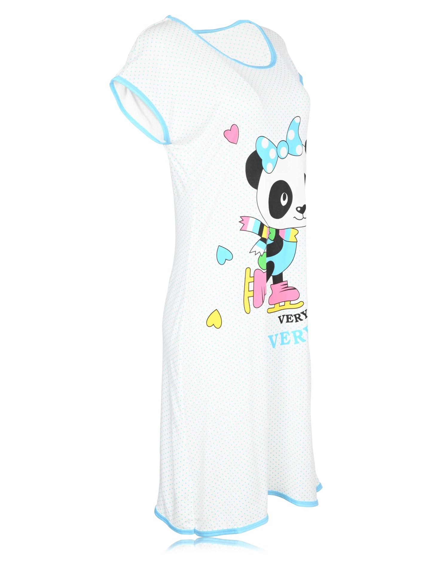 JEFFRICO Womens Nightgowns Sleepwear Soft Pajama Dress Nightshirts
