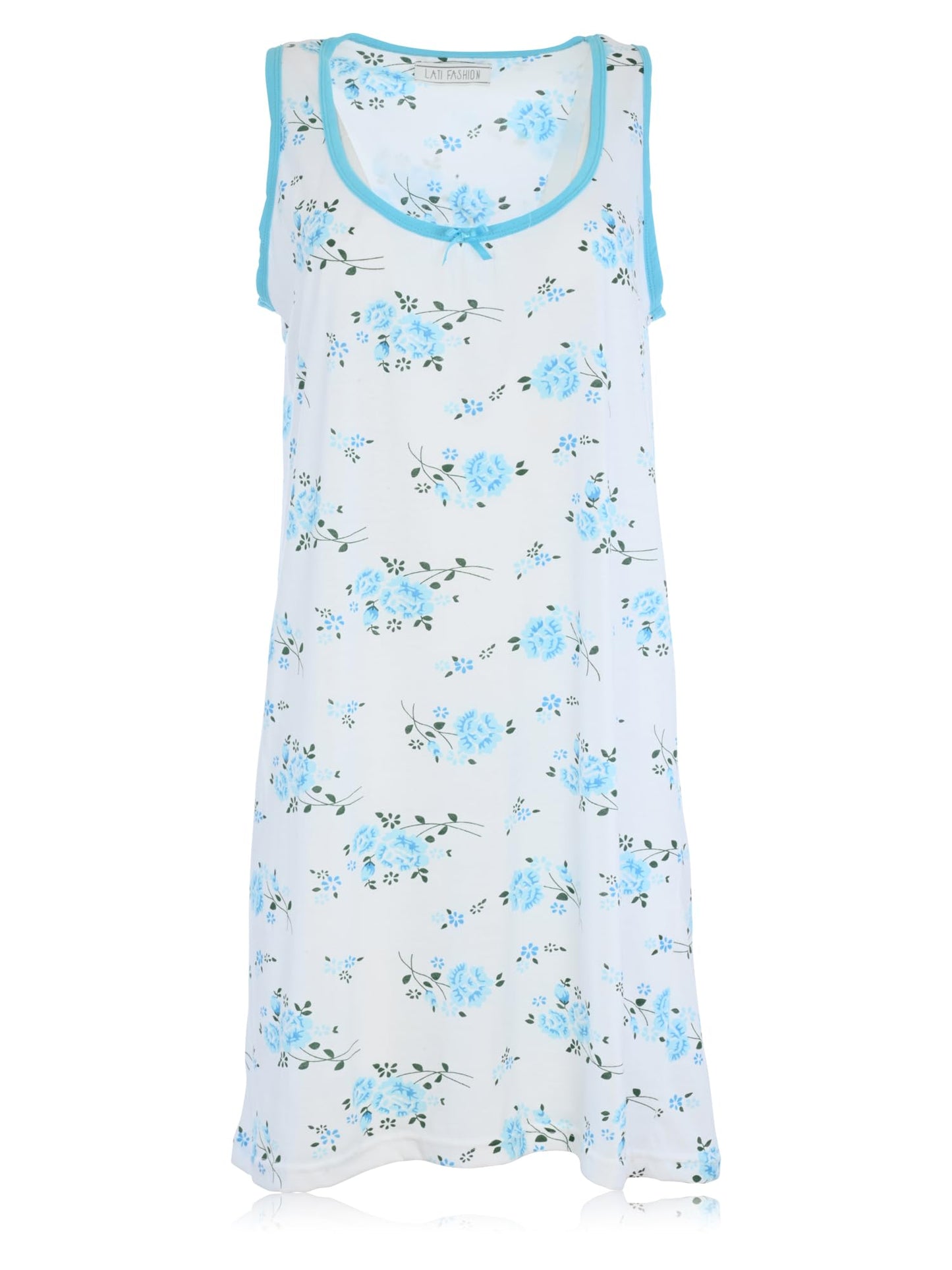 JEFFRICO Womens Sleeveless Nightgowns Sleepwear Soft Pajama Dress Nightshirts