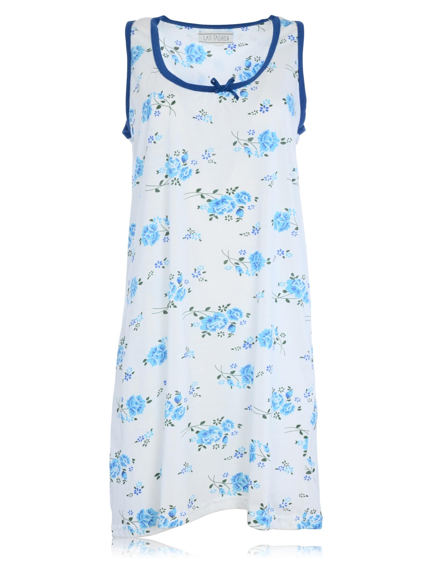 JEFFRICO Womens Sleeveless Nightgowns Sleepwear Soft Pajama Dress Nightshirts
