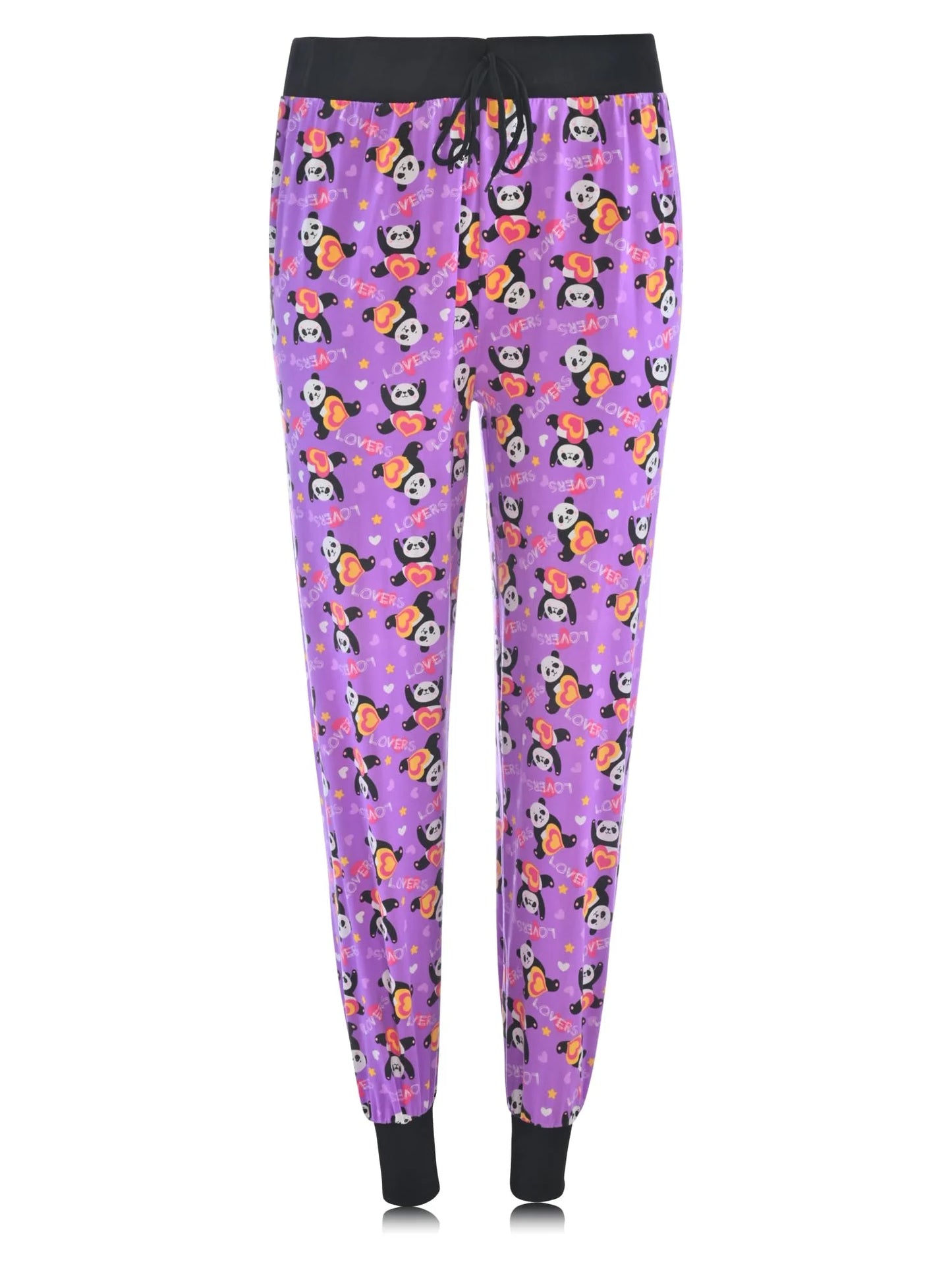 JEFFRICO Pajama Pants For Women Soft Comfy Drawstring Jogger Pajama Pants Sleepwear