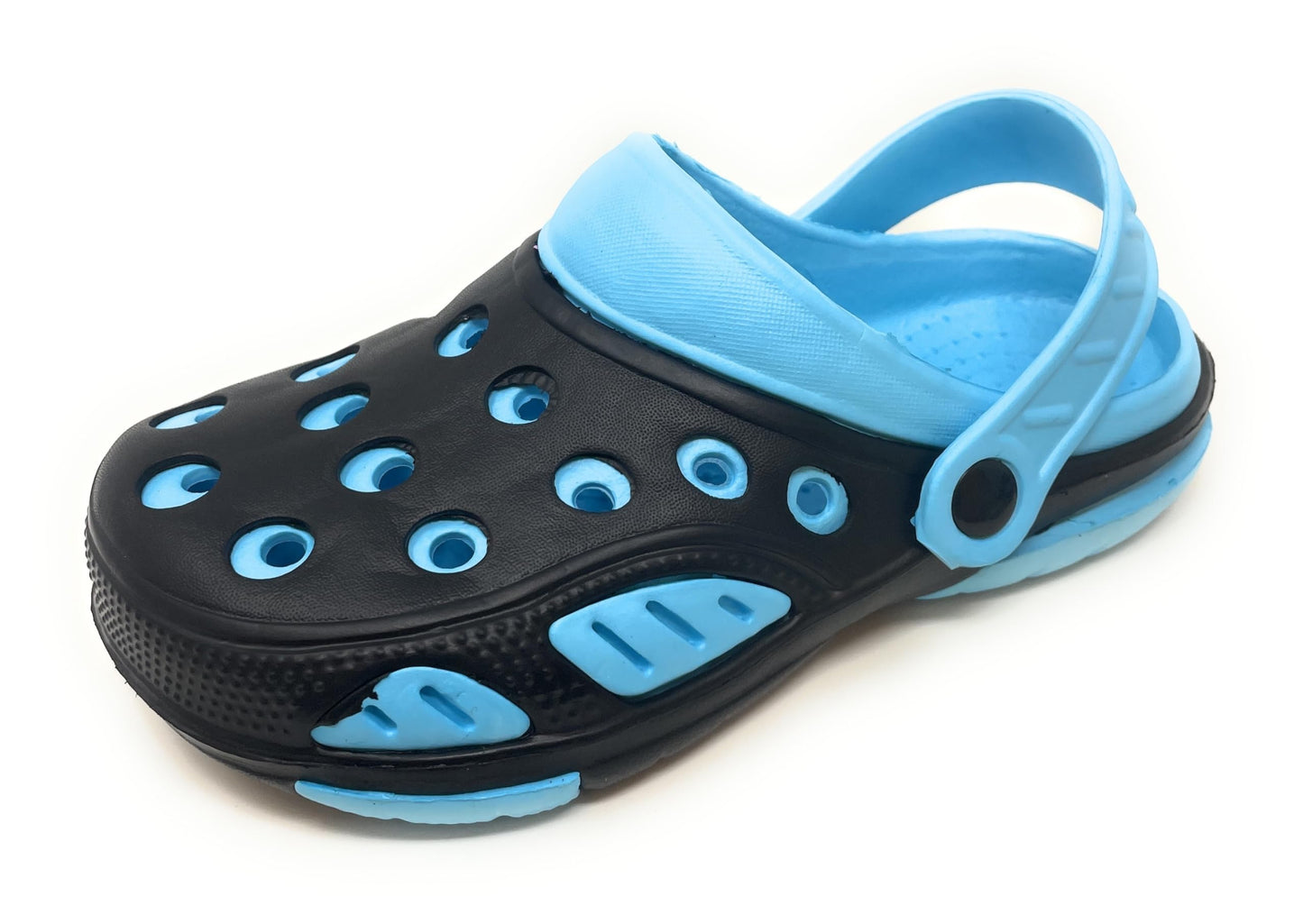JEFFRICO Breathable Clogs for Kids Boys Garden Shoes Swim Beach Comfort Clog