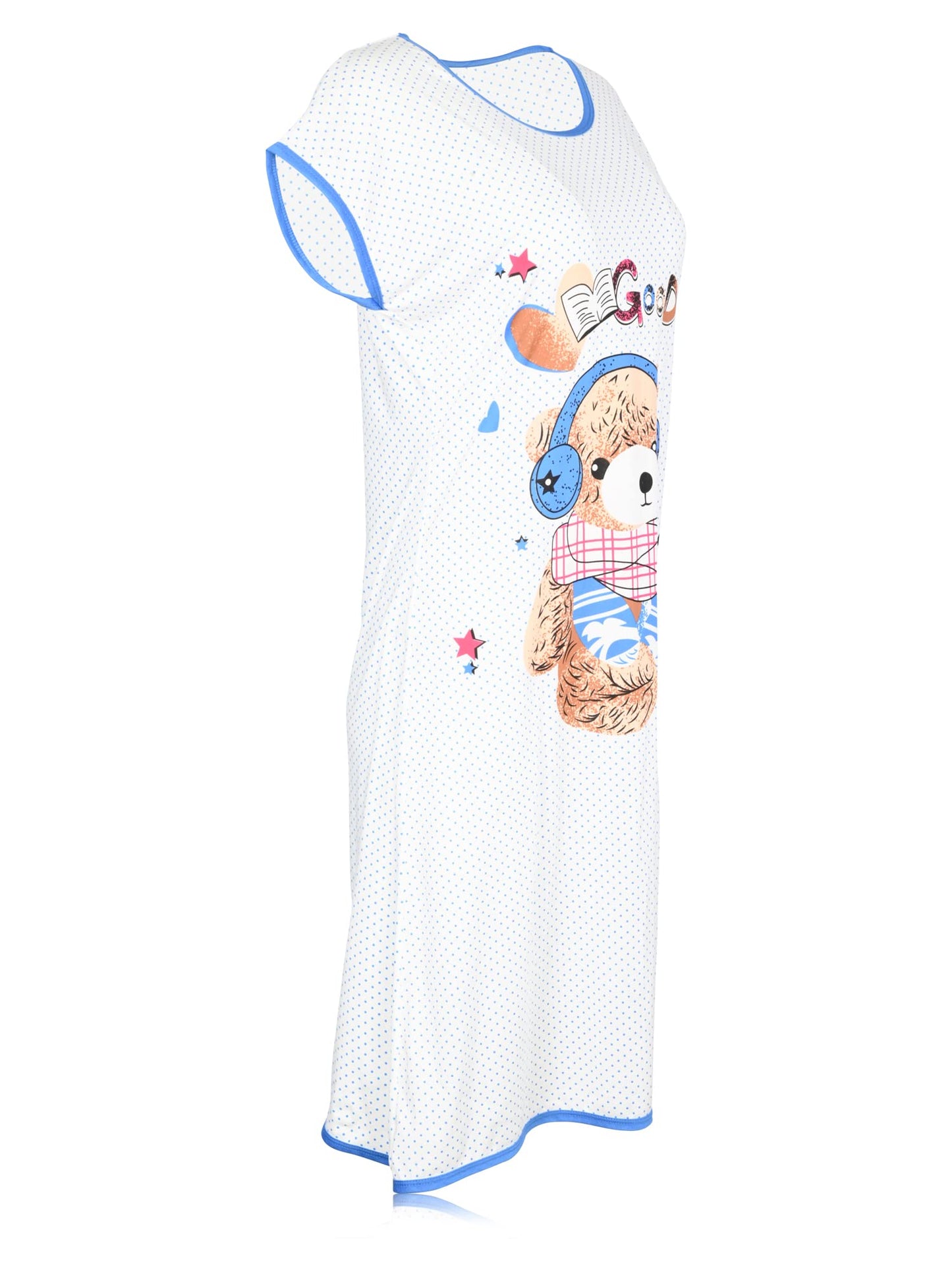 JEFFRICO Womens Nightgowns Sleepwear Soft Pajama Dress Nightshirts