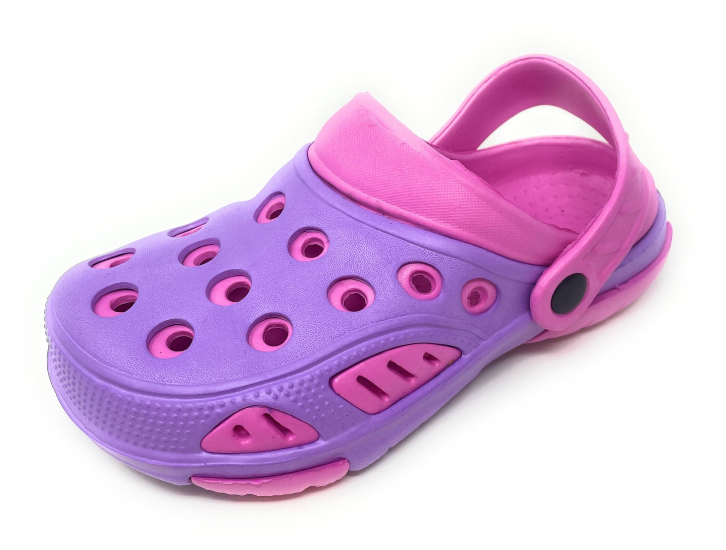 JEFFRICO Breathable Clogs for Kids Girls Garden Shoes Swim Beach Comfort Clog