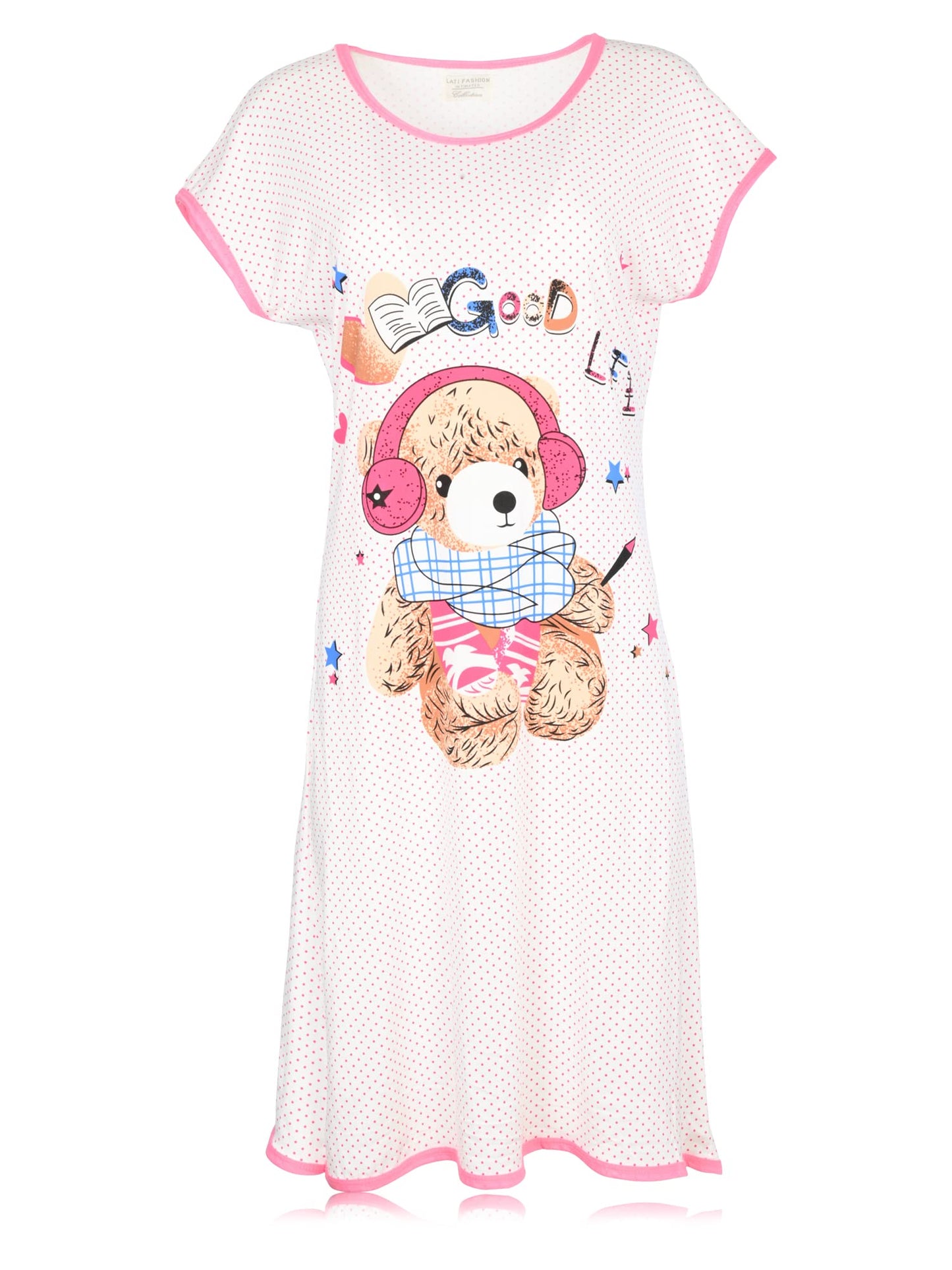 JEFFRICO Womens Nightgowns Sleepwear Soft Pajama Dress Nightshirts