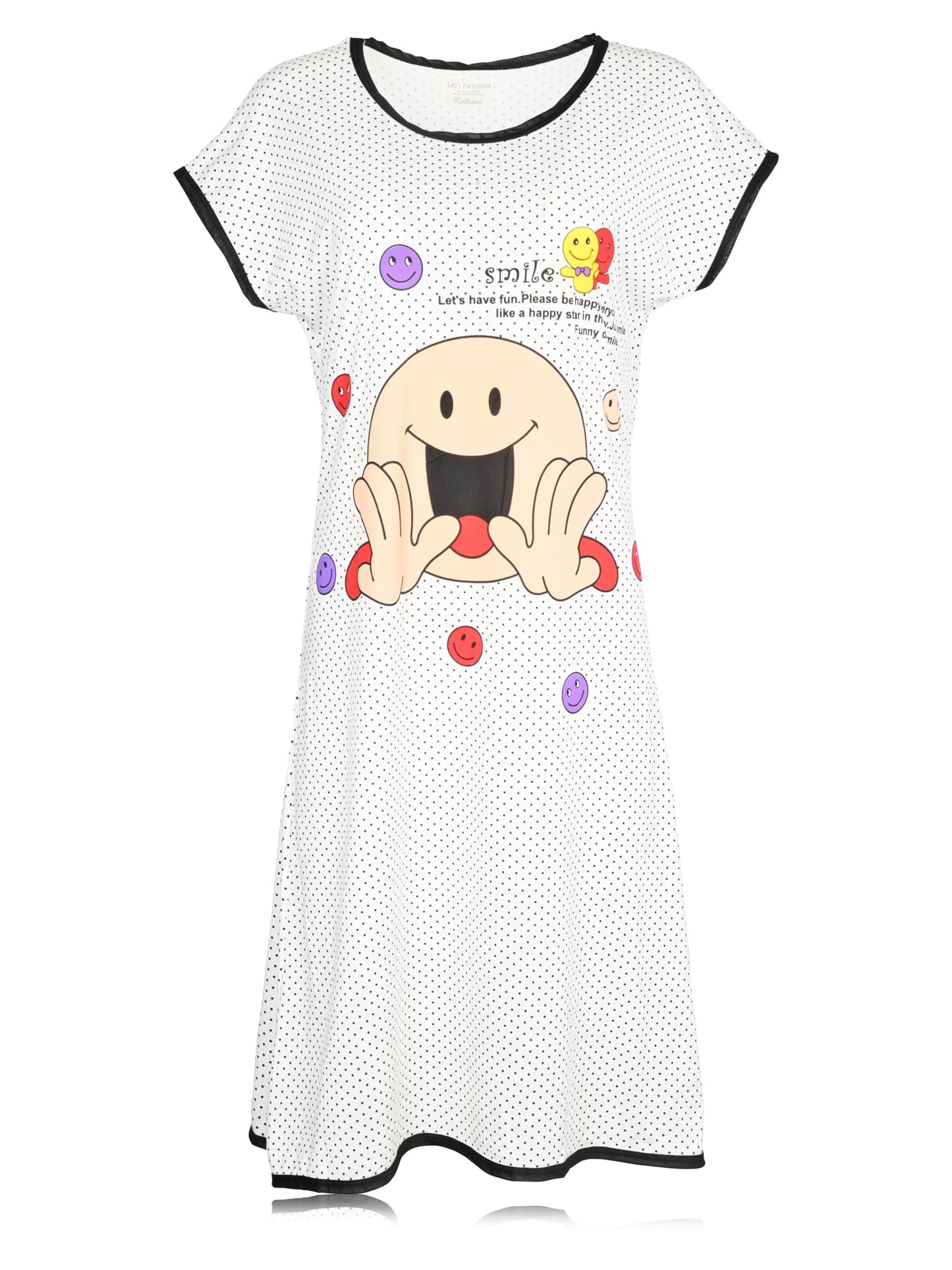 JEFFRICO Womens Nightgowns Sleepwear Soft Pajama Dress Nightshirts