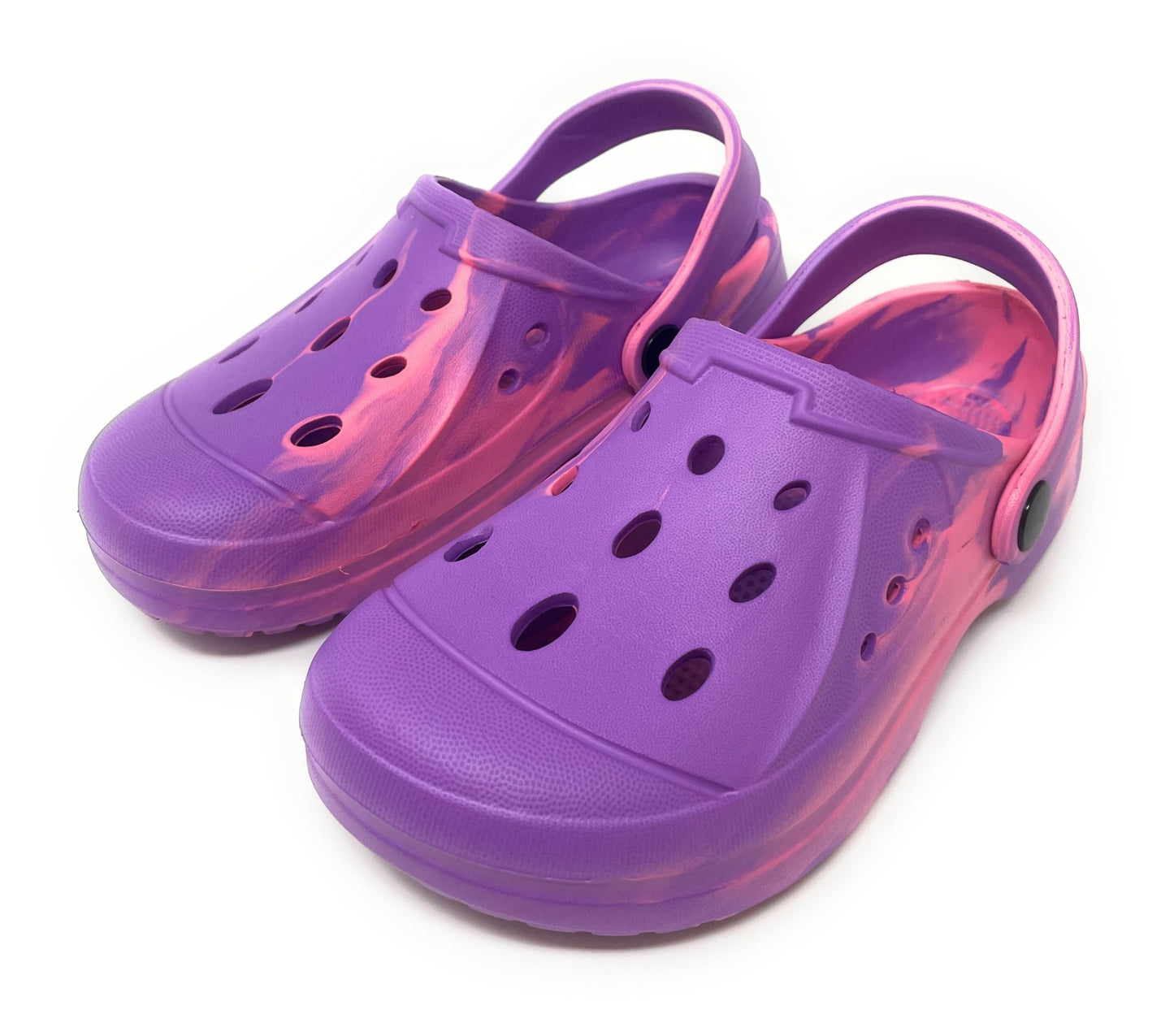 JEFFRICO Breathable Clogs for Kids Girls Garden Shoes Swim Beach Comfort Clog