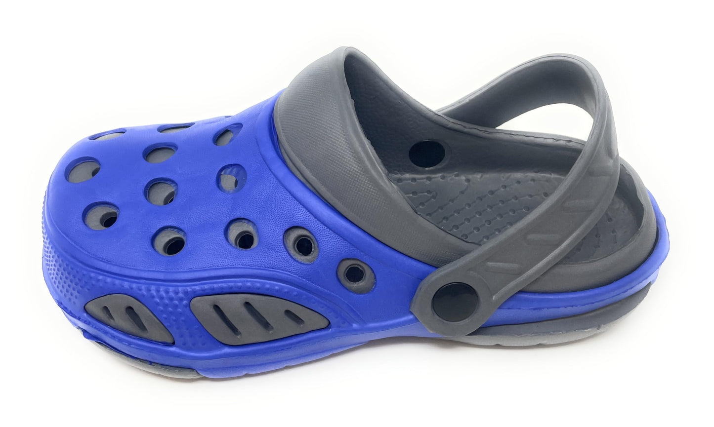 JEFFRICO Breathable Clogs for Kids Boys Garden Shoes Swim Beach Comfort Clog