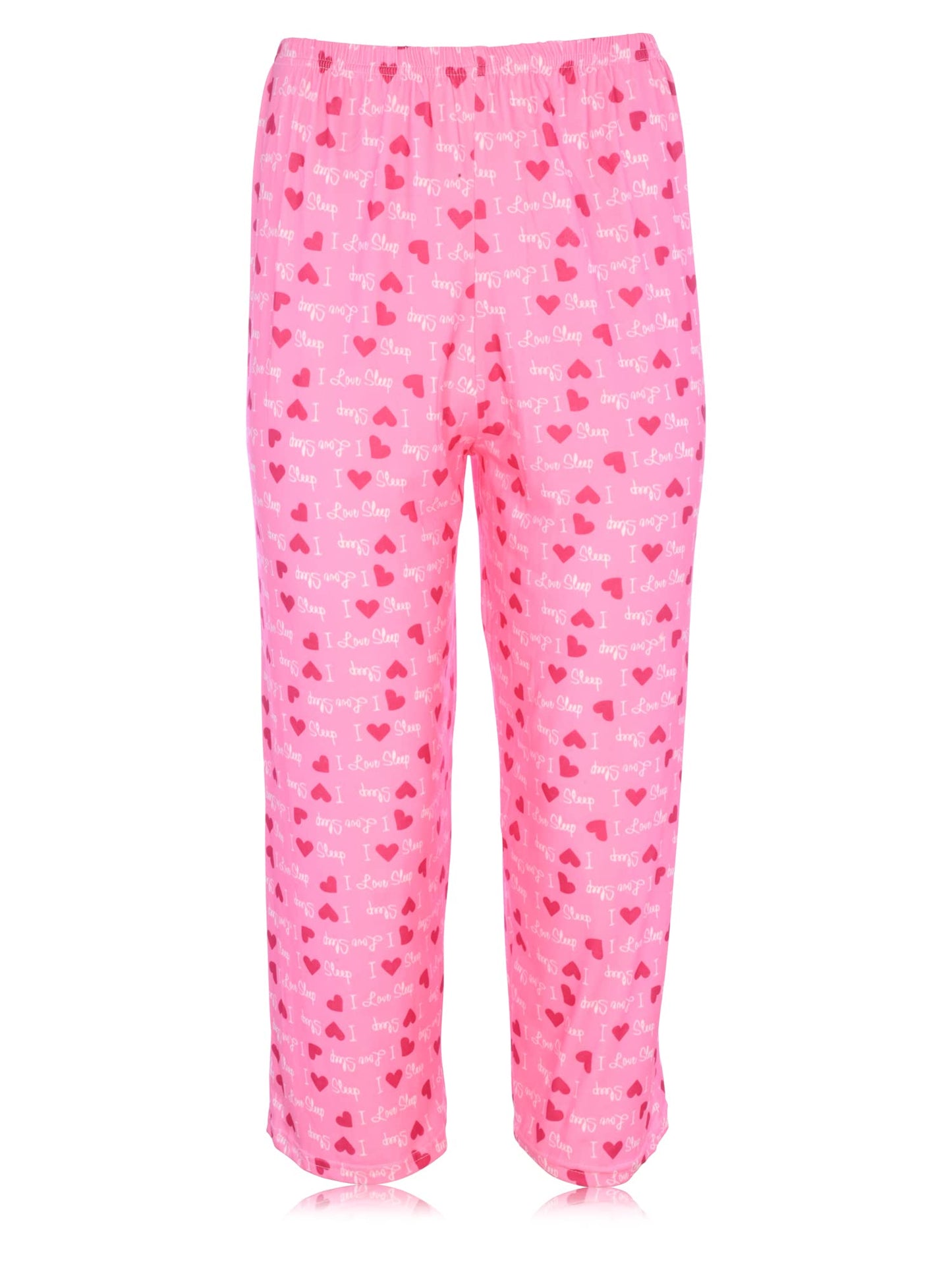 JEFFRICO Womens Pajamas For Women Ankle Length Pajamas Set Sleepwear Soft Pajamas
