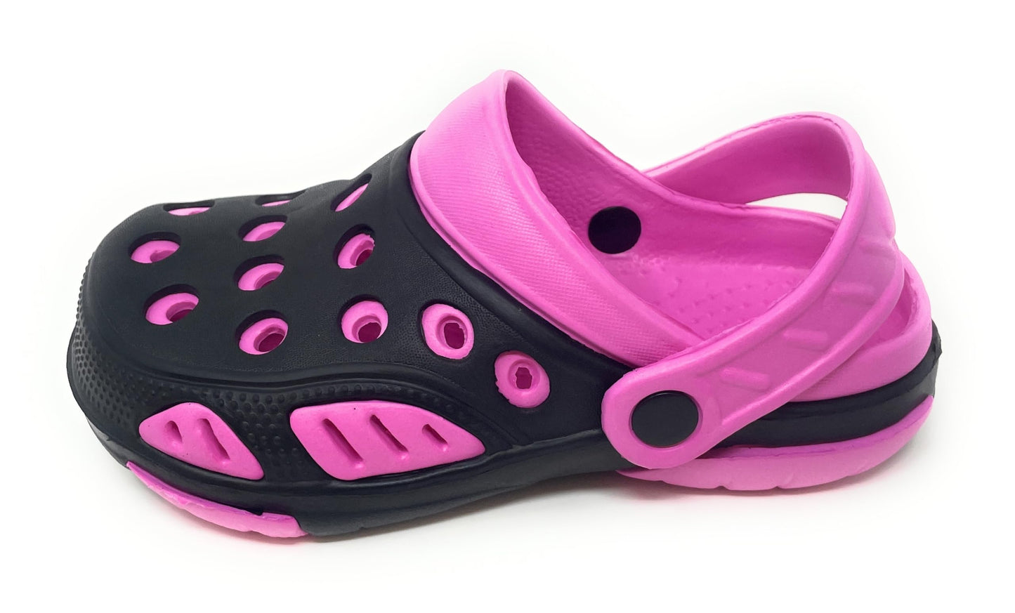 JEFFRICO Breathable Clogs for Kids Girls Garden Shoes Swim Beach Comfort Clog
