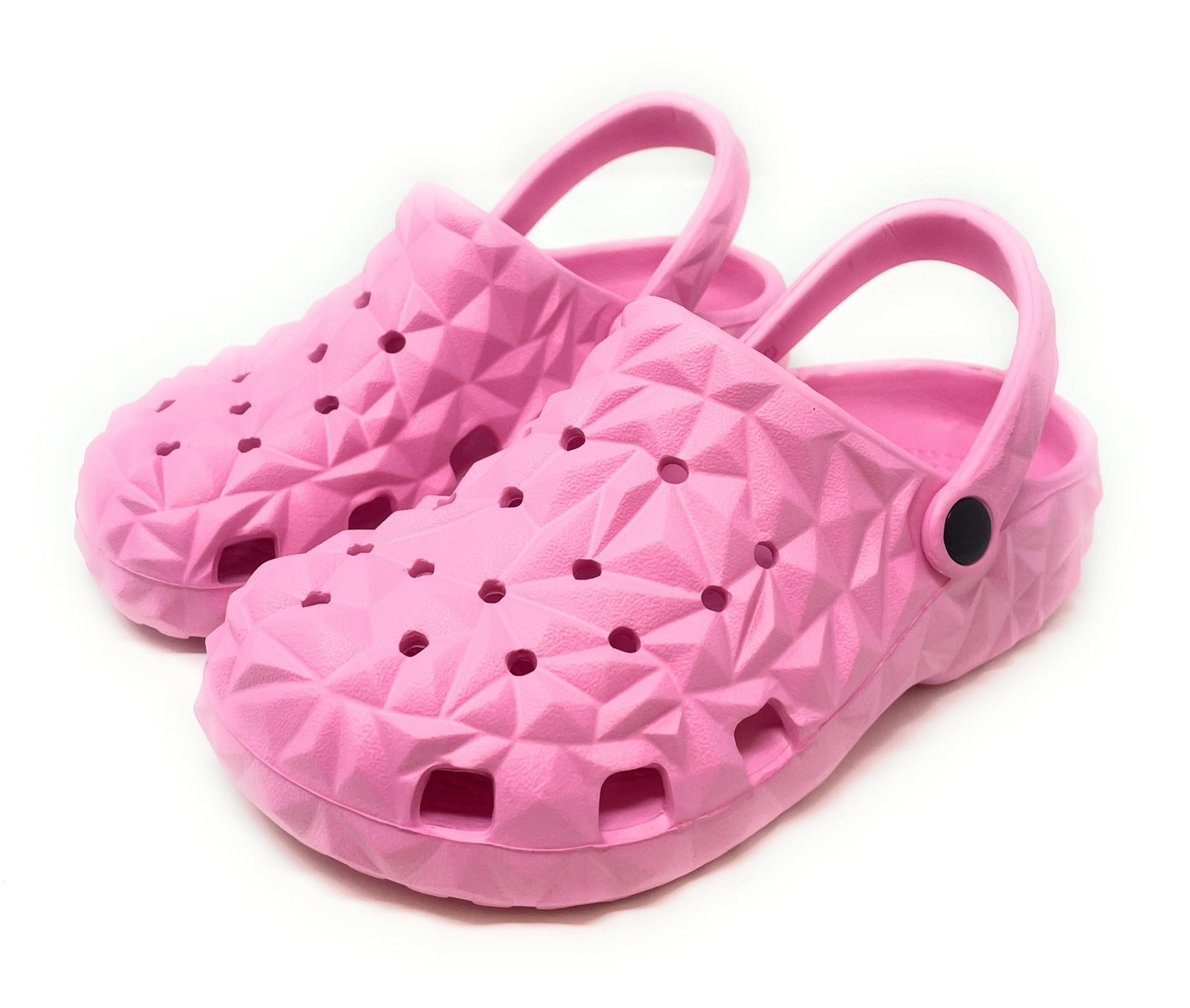 JEFFRICO Breathable Clogs for Kids Girls Garden Shoes Swim Beach Comfort Clog
