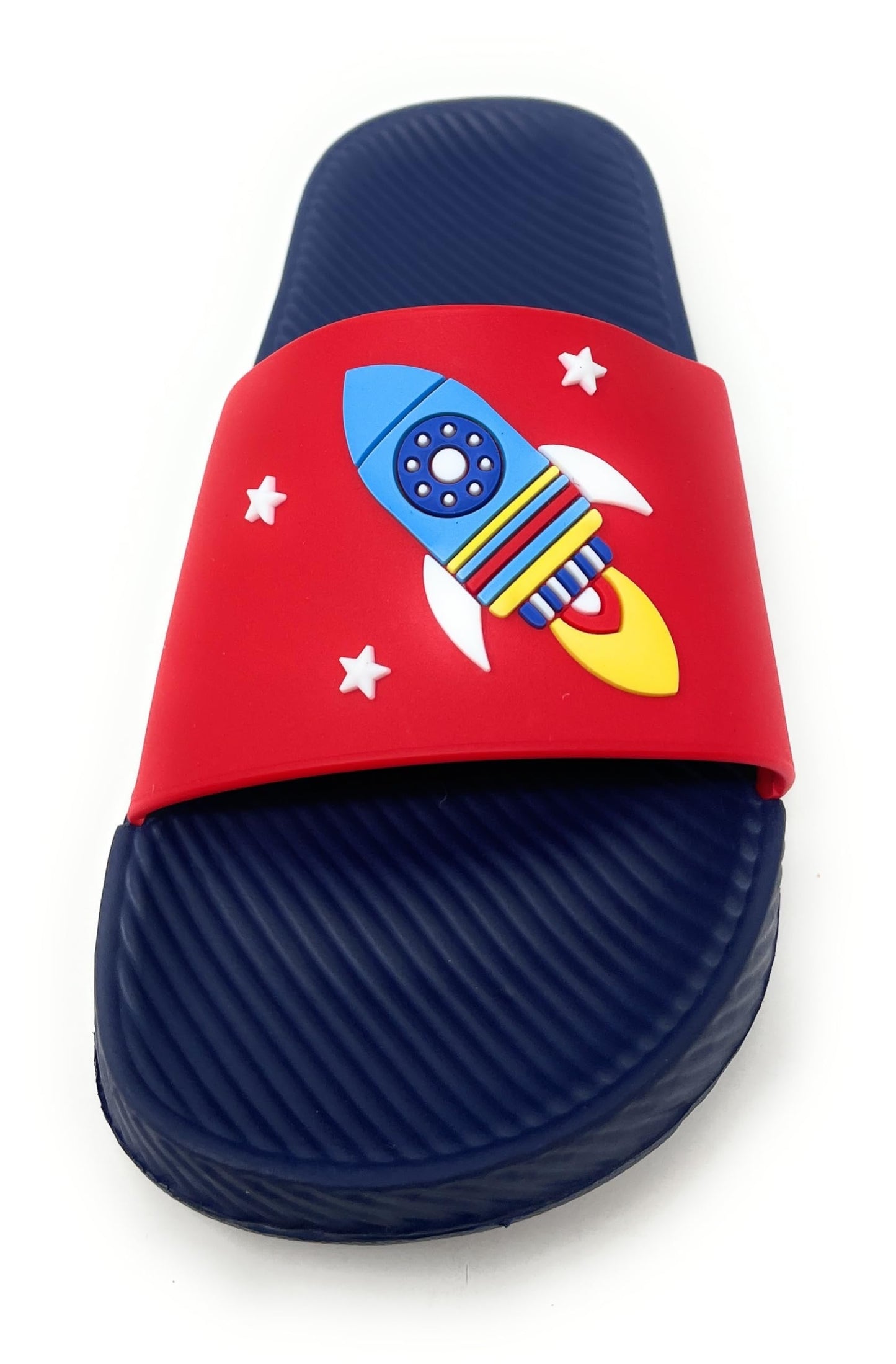 JEFFRICO Boys Comfort Sandals Kids Slip On Lightweight EVA Water Shower Pool Beach Sandals Slides
