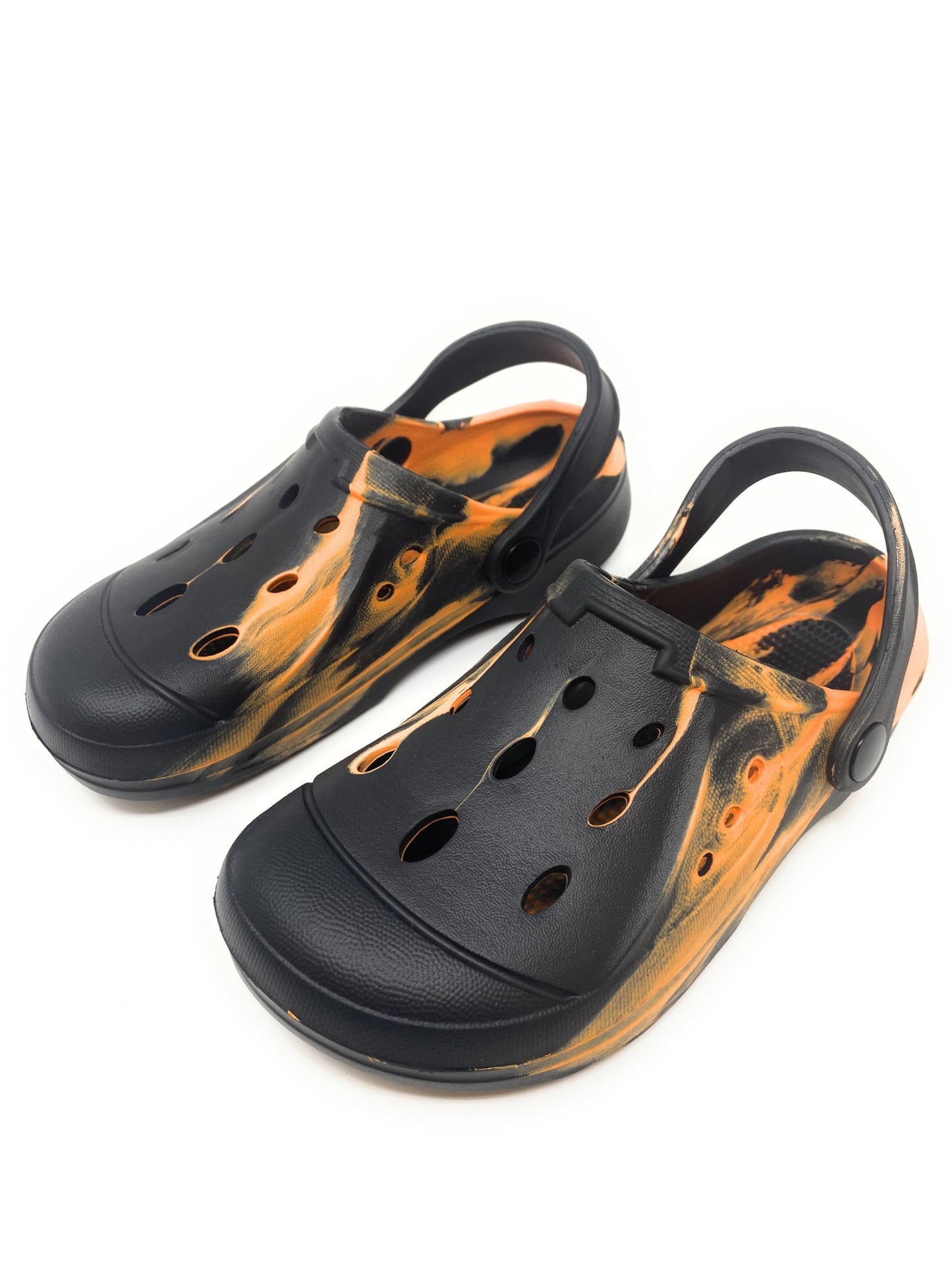 JEFFRICO Breathable Clogs for Kids Boys Garden Shoes Swim Beach Comfort Clog