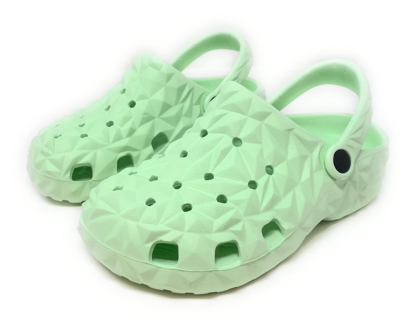 JEFFRICO Breathable Clogs for Kids Girls Garden Shoes Swim Beach Comfort Clog