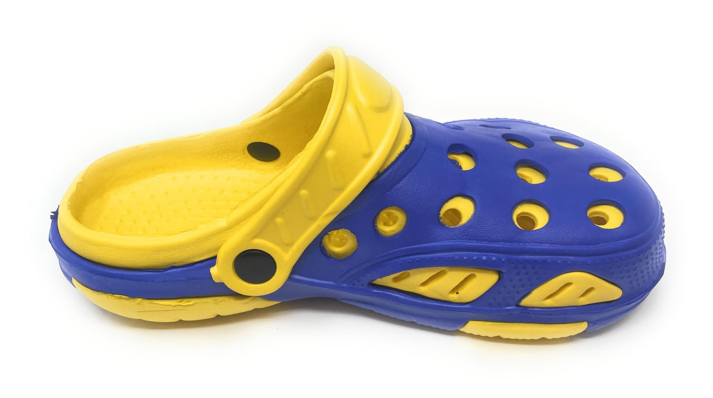 JEFFRICO Breathable Clogs for Kids Boys Garden Shoes Swim Beach Comfort Clog
