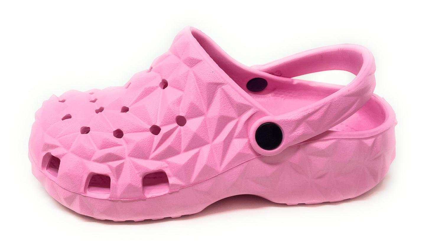 JEFFRICO Breathable Clogs for Kids Girls Garden Shoes Swim Beach Comfort Clog