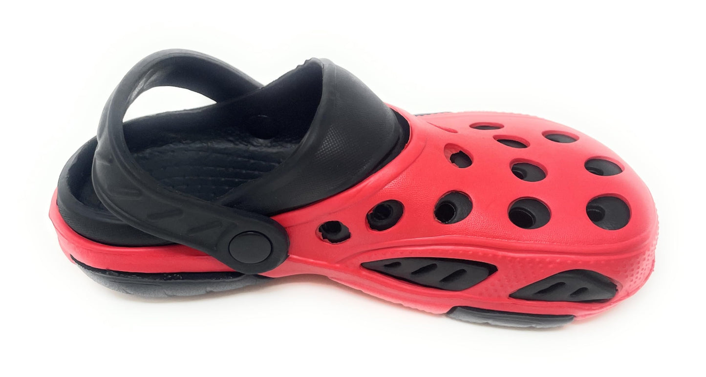 JEFFRICO Breathable Clogs for Kids Boys Garden Shoes Swim Beach Comfort Clog