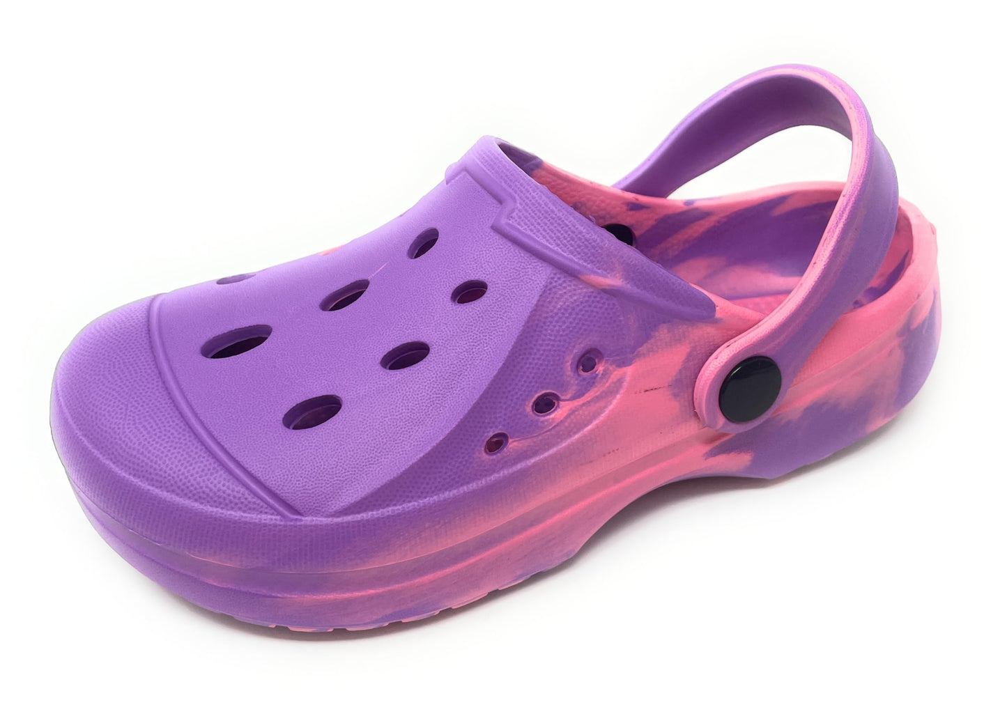JEFFRICO Breathable Clogs for Kids Girls Garden Shoes Swim Beach Comfort Clog
