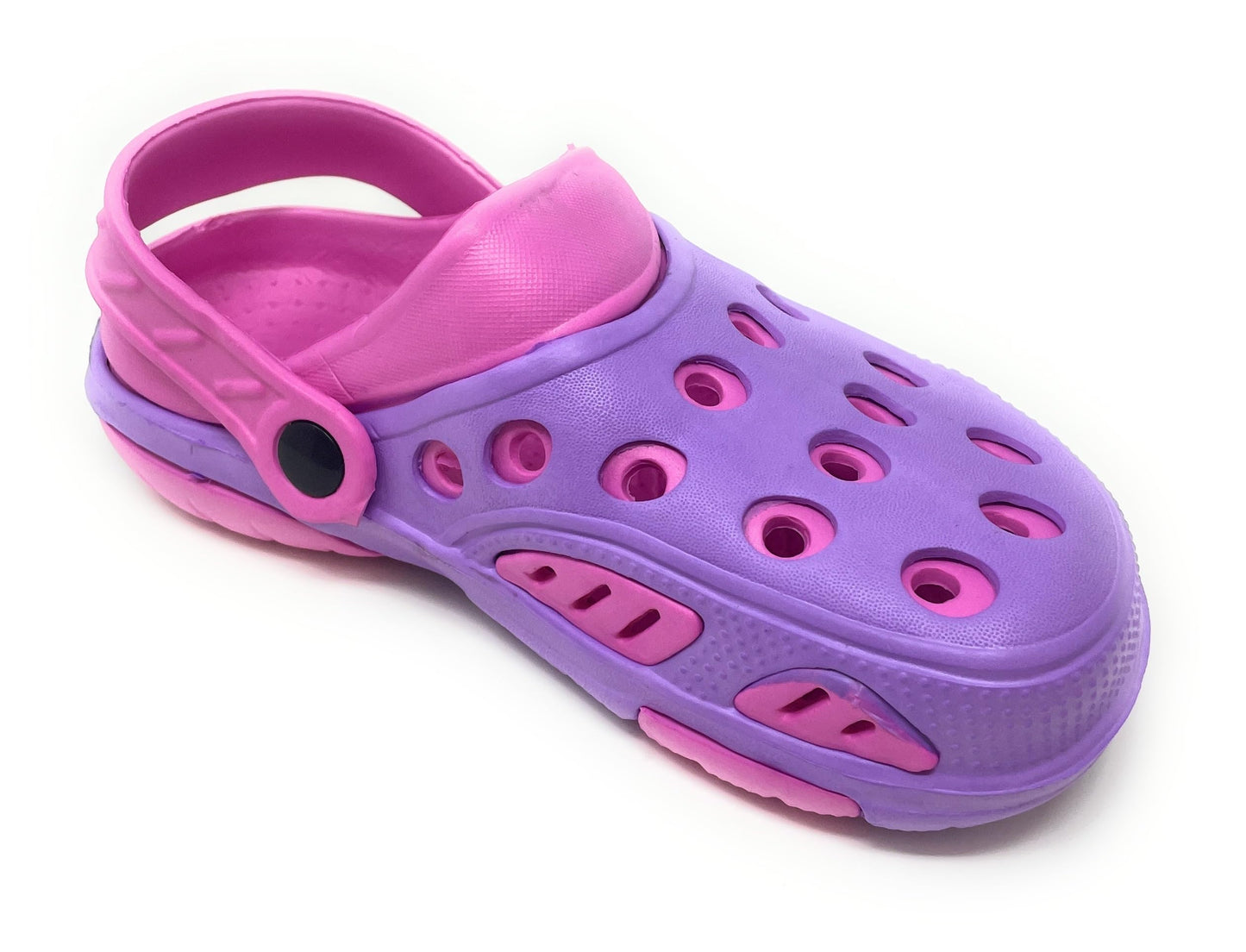 JEFFRICO Breathable Clogs for Kids Girls Garden Shoes Swim Beach Comfort Clog