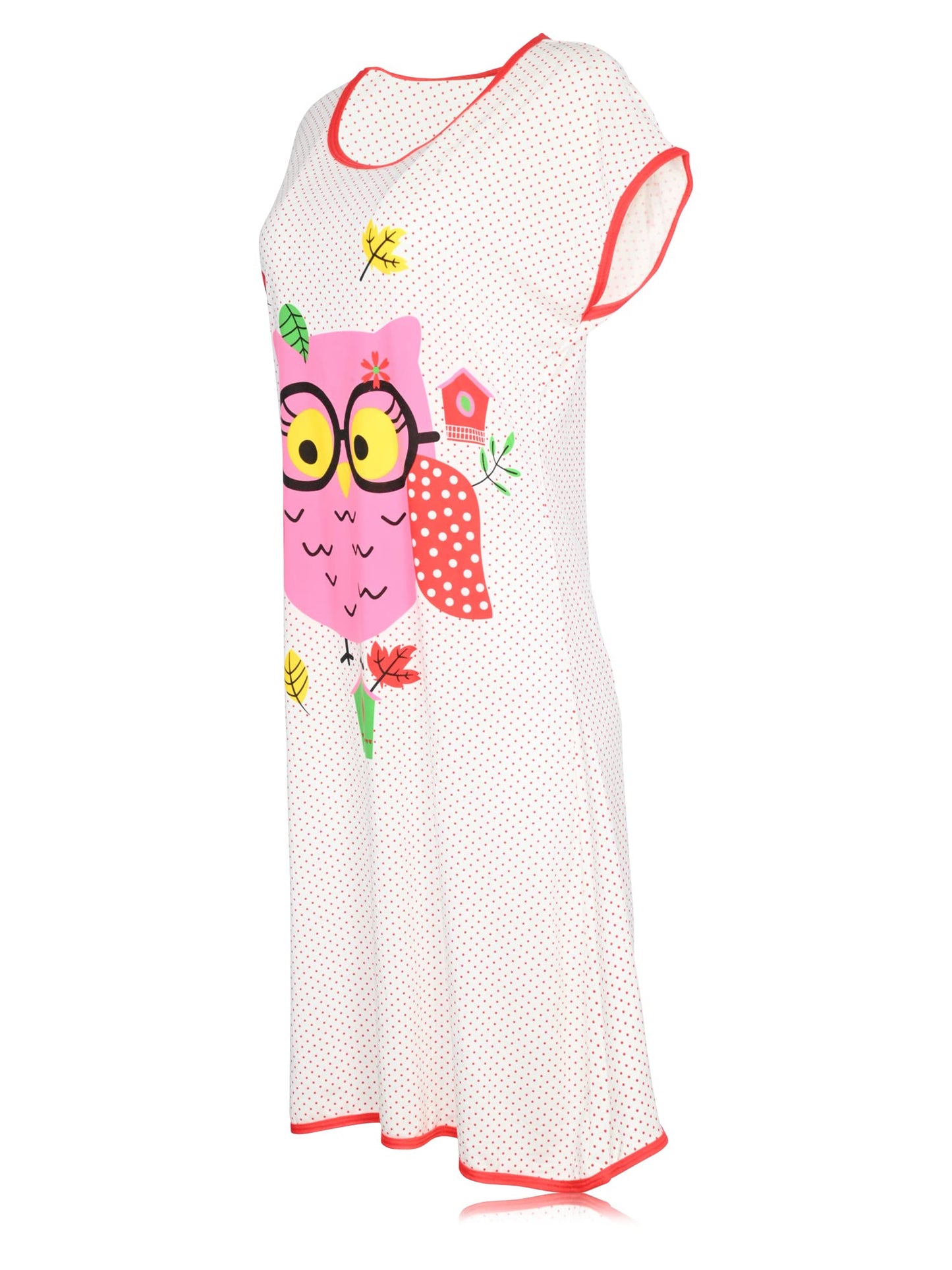 JEFFRICO Womens Nightgowns Sleepwear Soft Pajama Dress Nightshirts