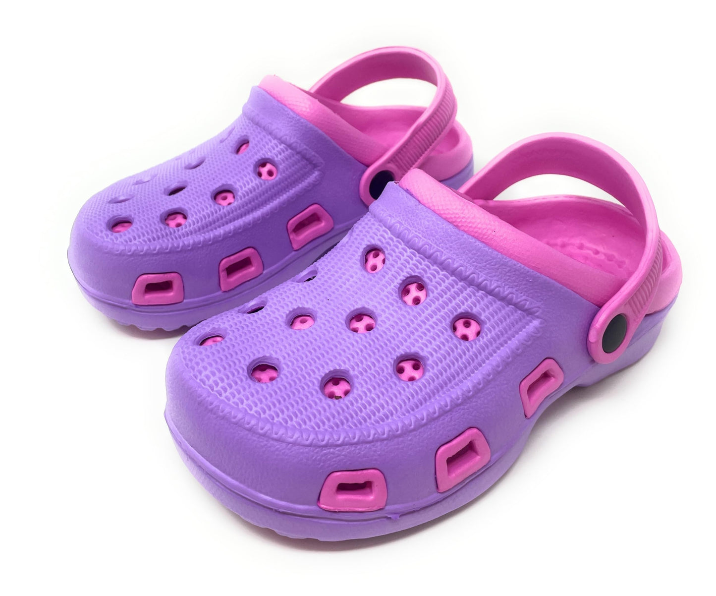 JEFFRICO Breathable Clogs for Kids Girls Garden Shoes Swim Beach Comfort Clog