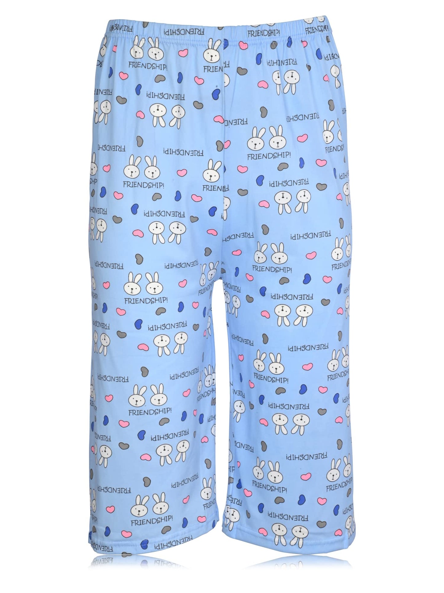 JEFFRICO Womens Pajamas For Women Capri Set Sleepwear Soft Pajamas