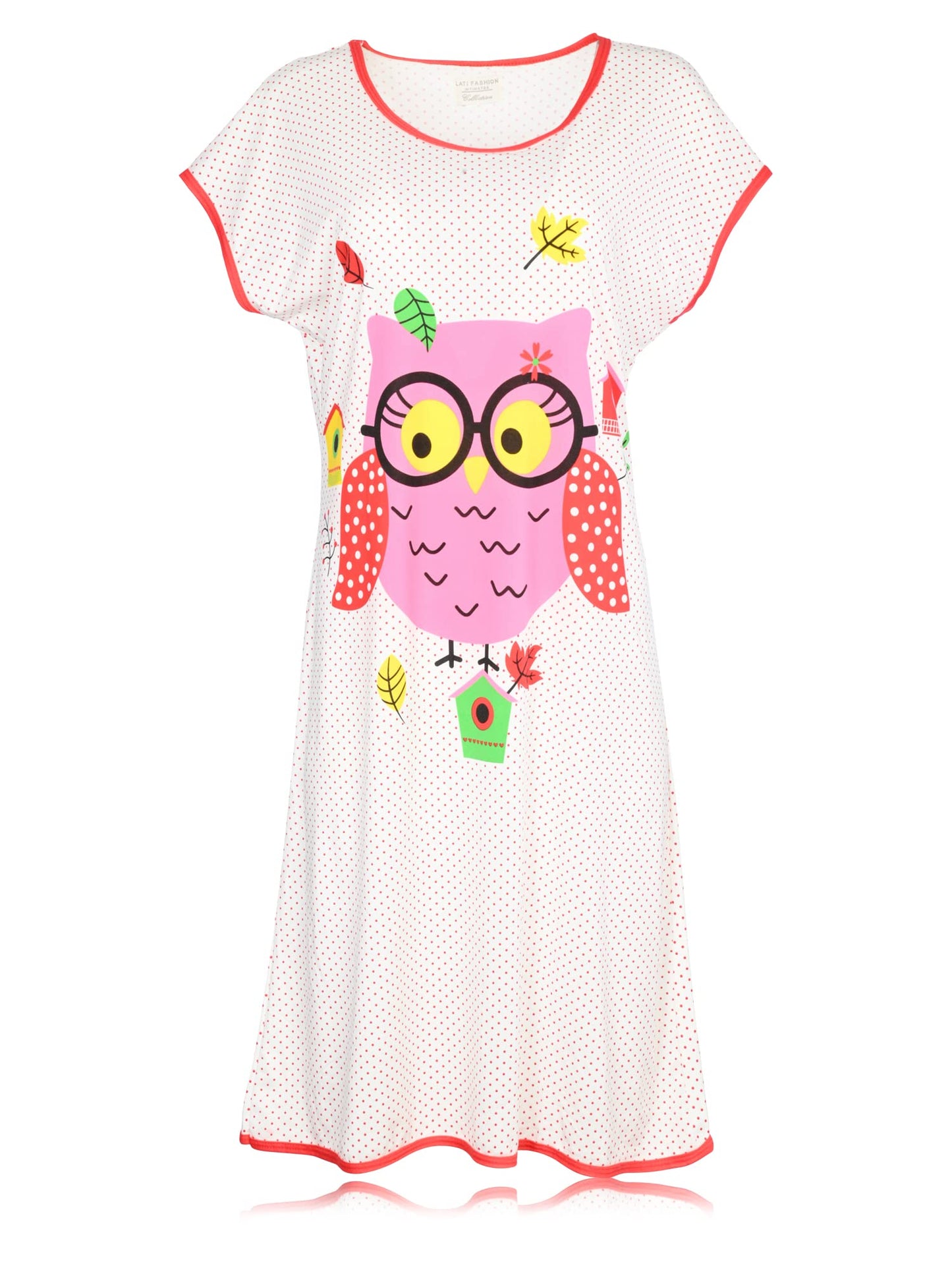 JEFFRICO Womens Nightgowns Sleepwear Soft Pajama Dress Nightshirts