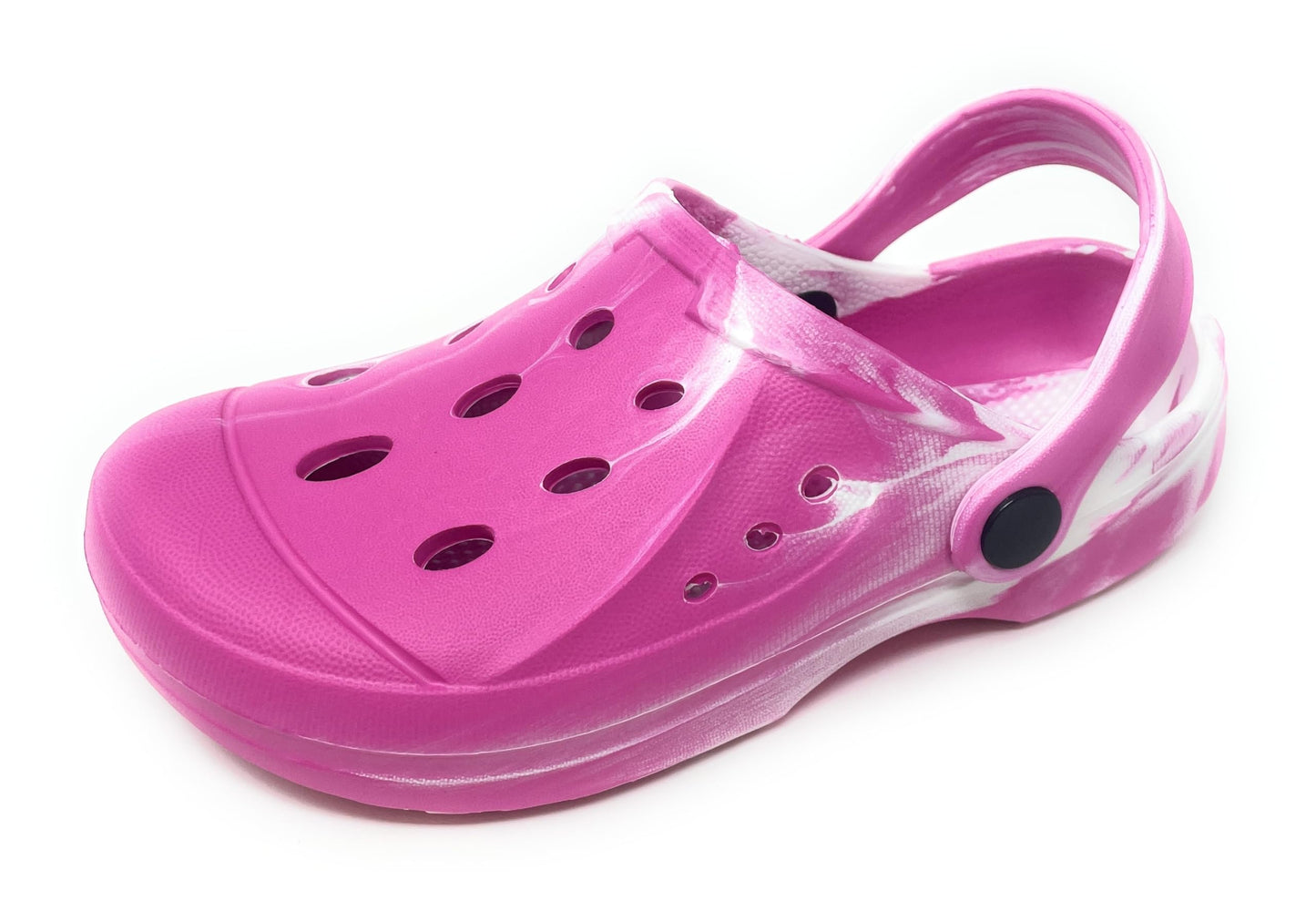 JEFFRICO Breathable Clogs for Kids Girls Garden Shoes Swim Beach Comfort Clog