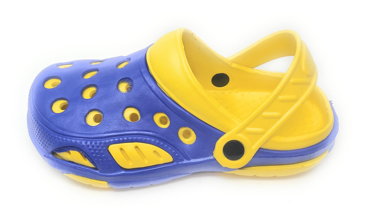 JEFFRICO Breathable Clogs for Kids Boys Garden Shoes Swim Beach Comfort Clog