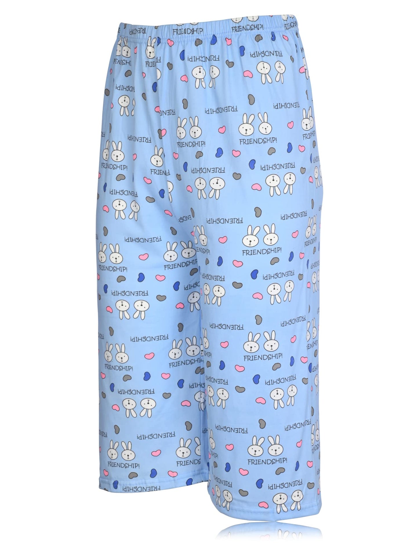 JEFFRICO Womens Pajamas For Women Capri Set Sleepwear Soft Pajamas