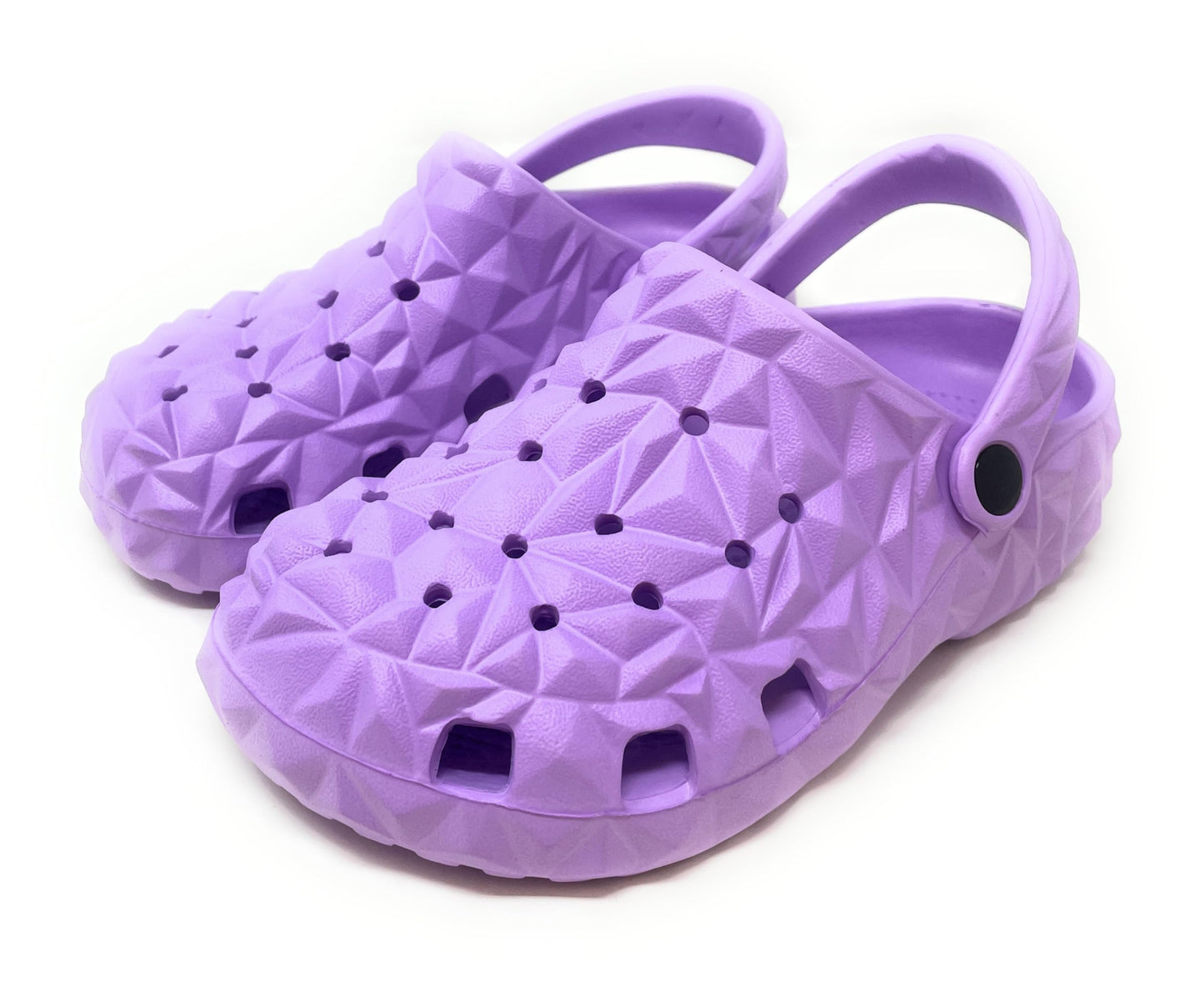 JEFFRICO Breathable Clogs for Kids Girls Garden Shoes Swim Beach Comfort Clog