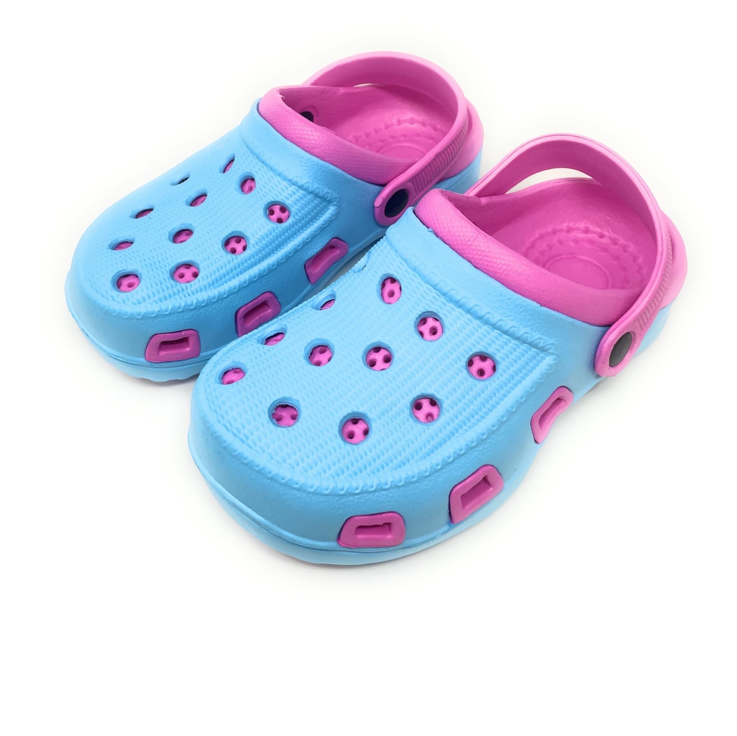 JEFFRICO Breathable Clogs for Kids Girls Garden Shoes Swim Beach Comfort Clog