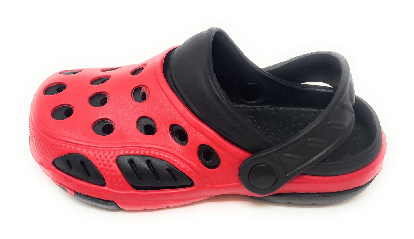 JEFFRICO Breathable Clogs for Kids Boys Garden Shoes Swim Beach Comfort Clog