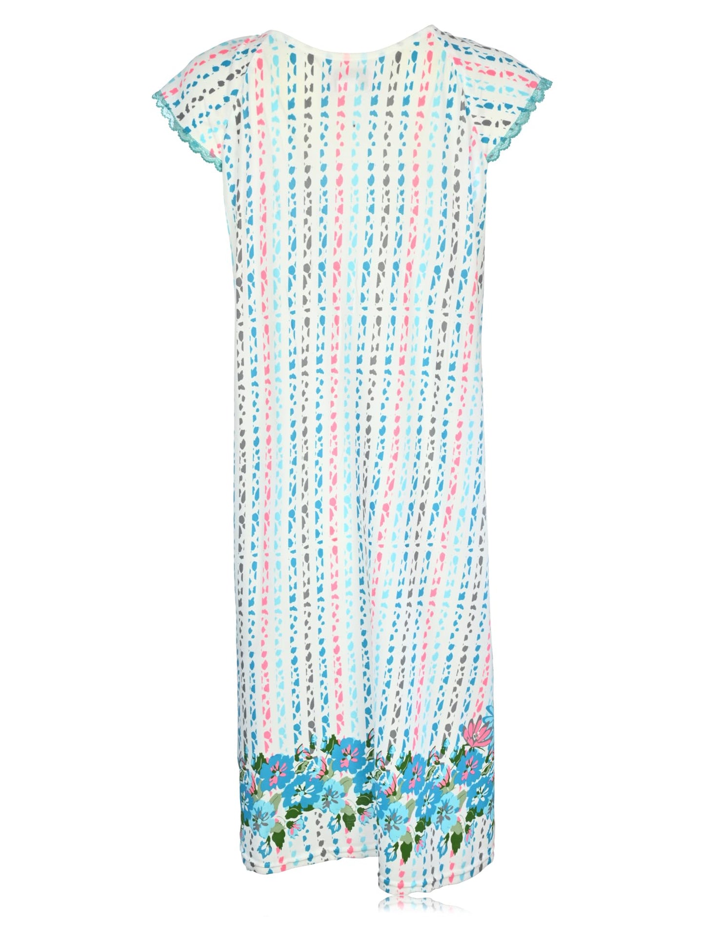 JEFFRICO Womens Nightgowns Sleepwear Soft Pajama Dress Nightshirts