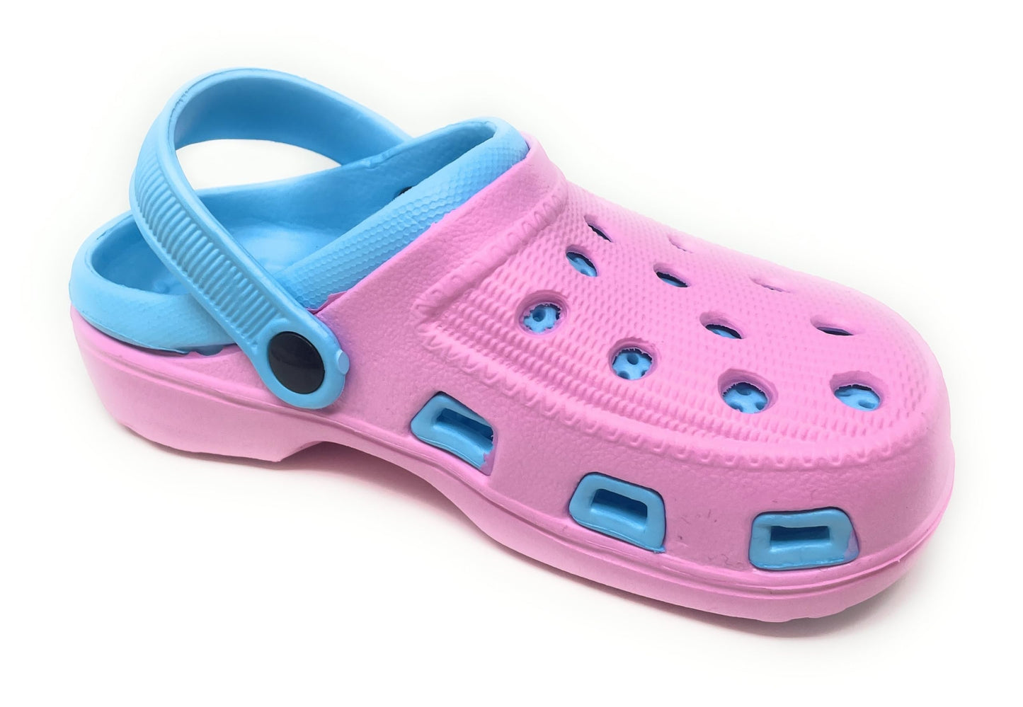 JEFFRICO Breathable Clogs for Kids Girls Garden Shoes Swim Beach Comfort Clog