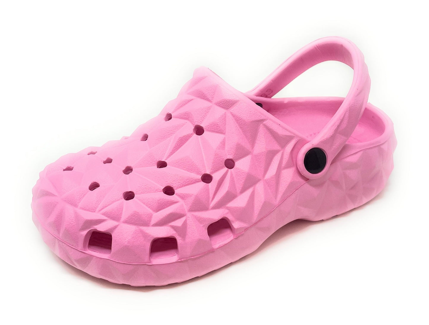 JEFFRICO Breathable Clogs for Kids Girls Garden Shoes Swim Beach Comfort Clog