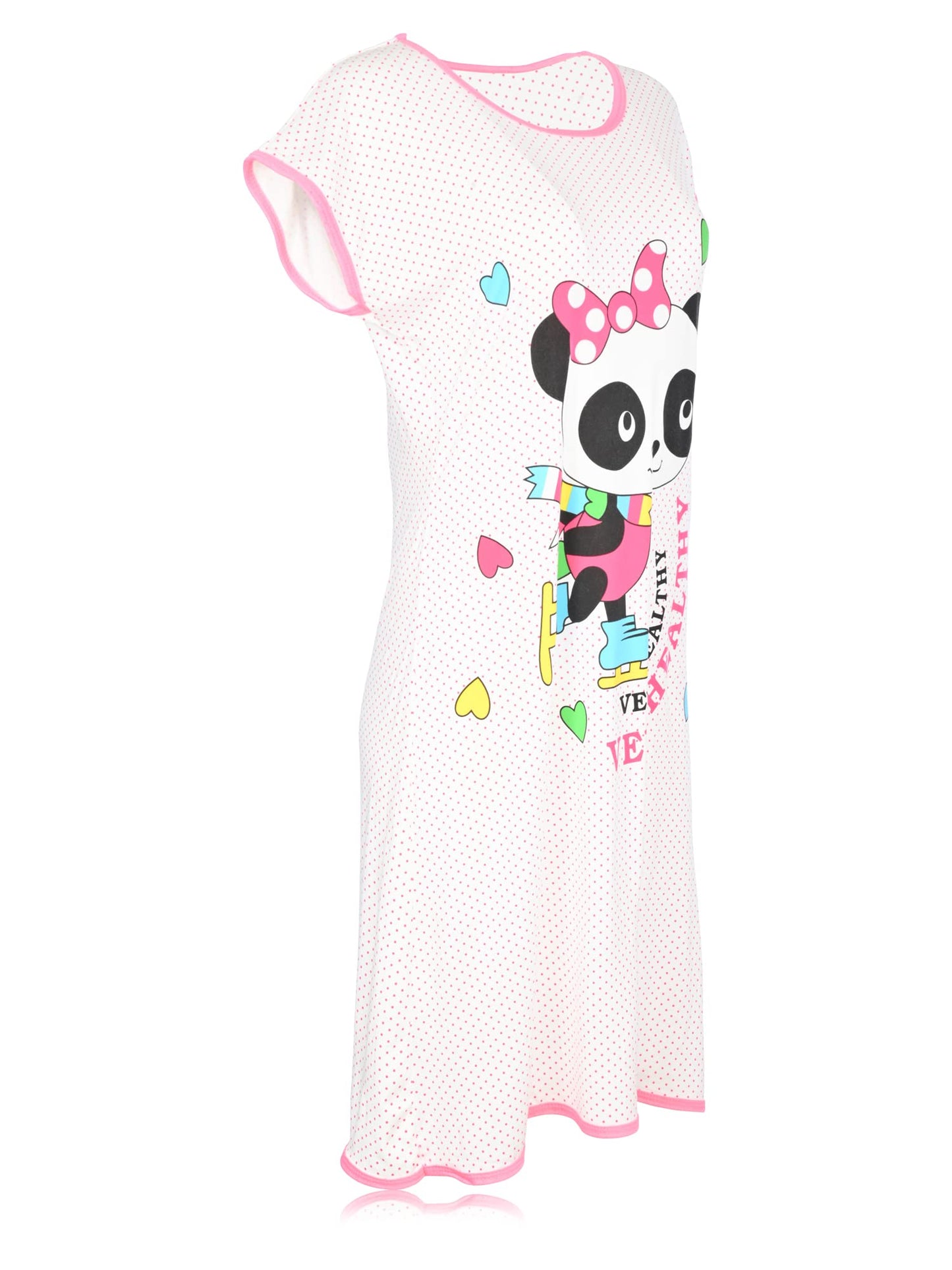 JEFFRICO Womens Nightgowns Sleepwear Soft Pajama Dress Nightshirts