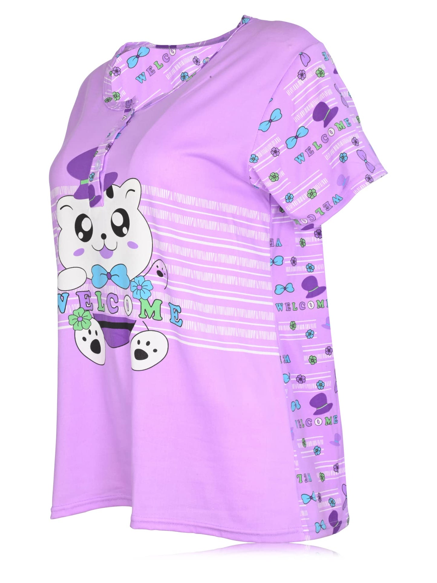 JEFFRICO Womens Pajamas For Women Capri Set Sleepwear Soft Pajamas